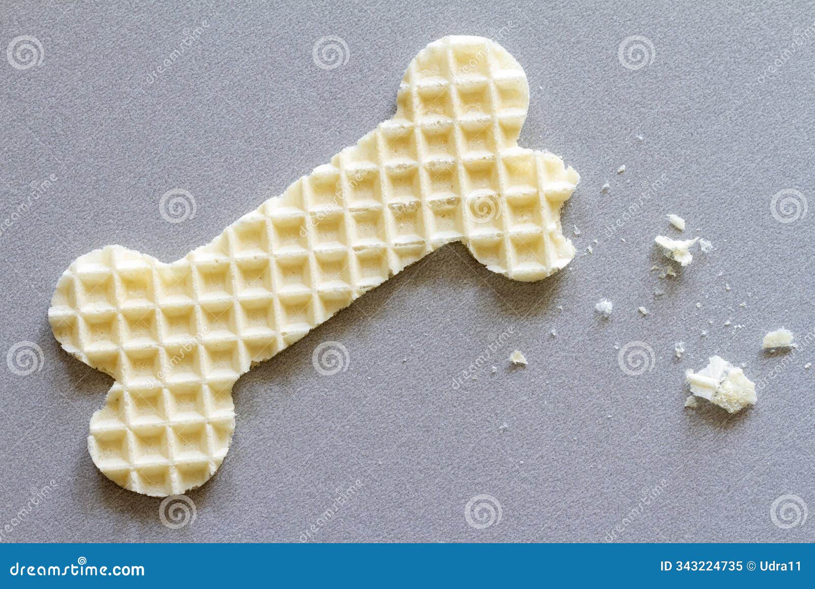 bone-d waffle, fragile, brittle bones, osteoporosis, creative concept