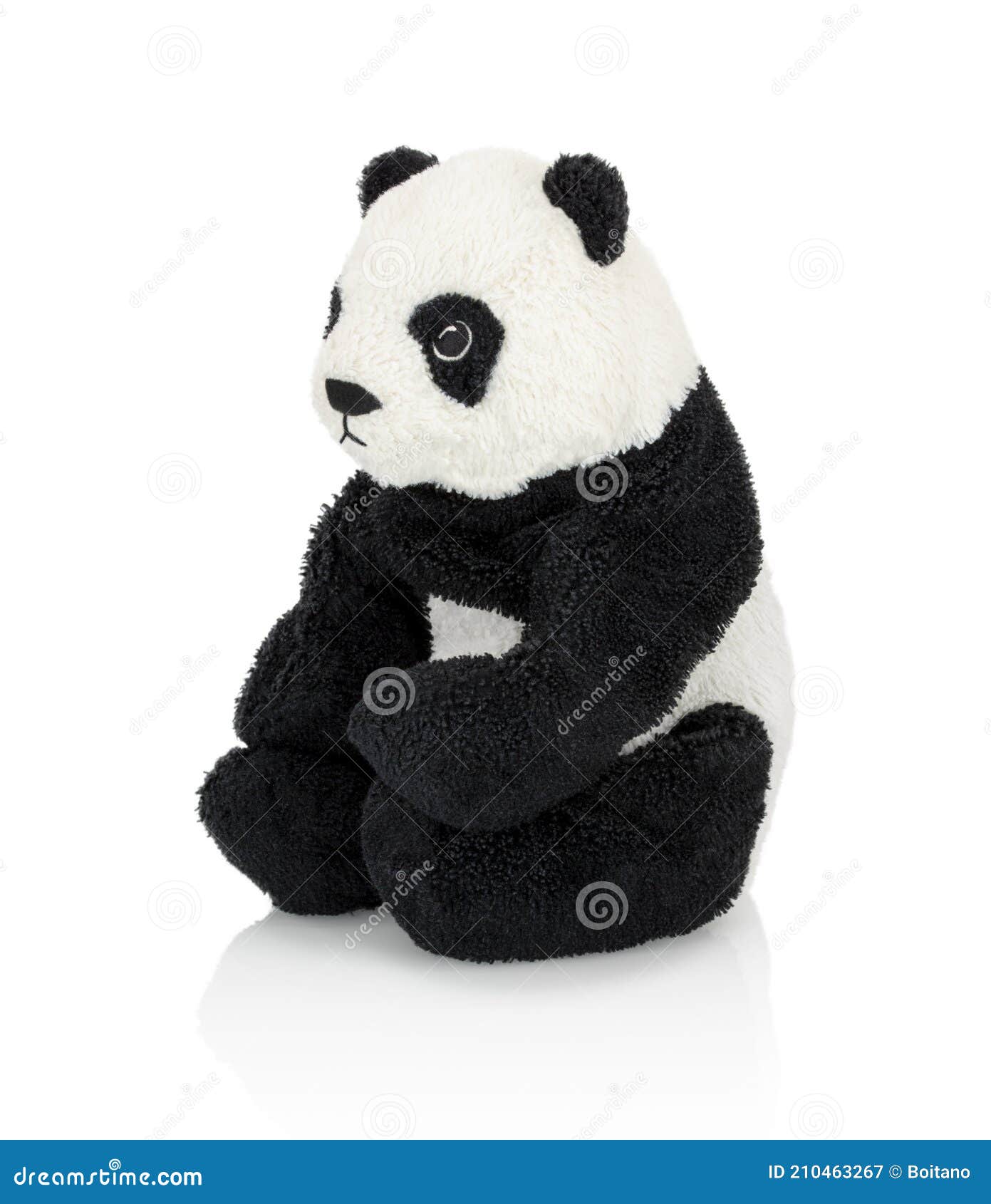 Brinquedo de pelúcia animal de pelúcia urso panda, boneca de