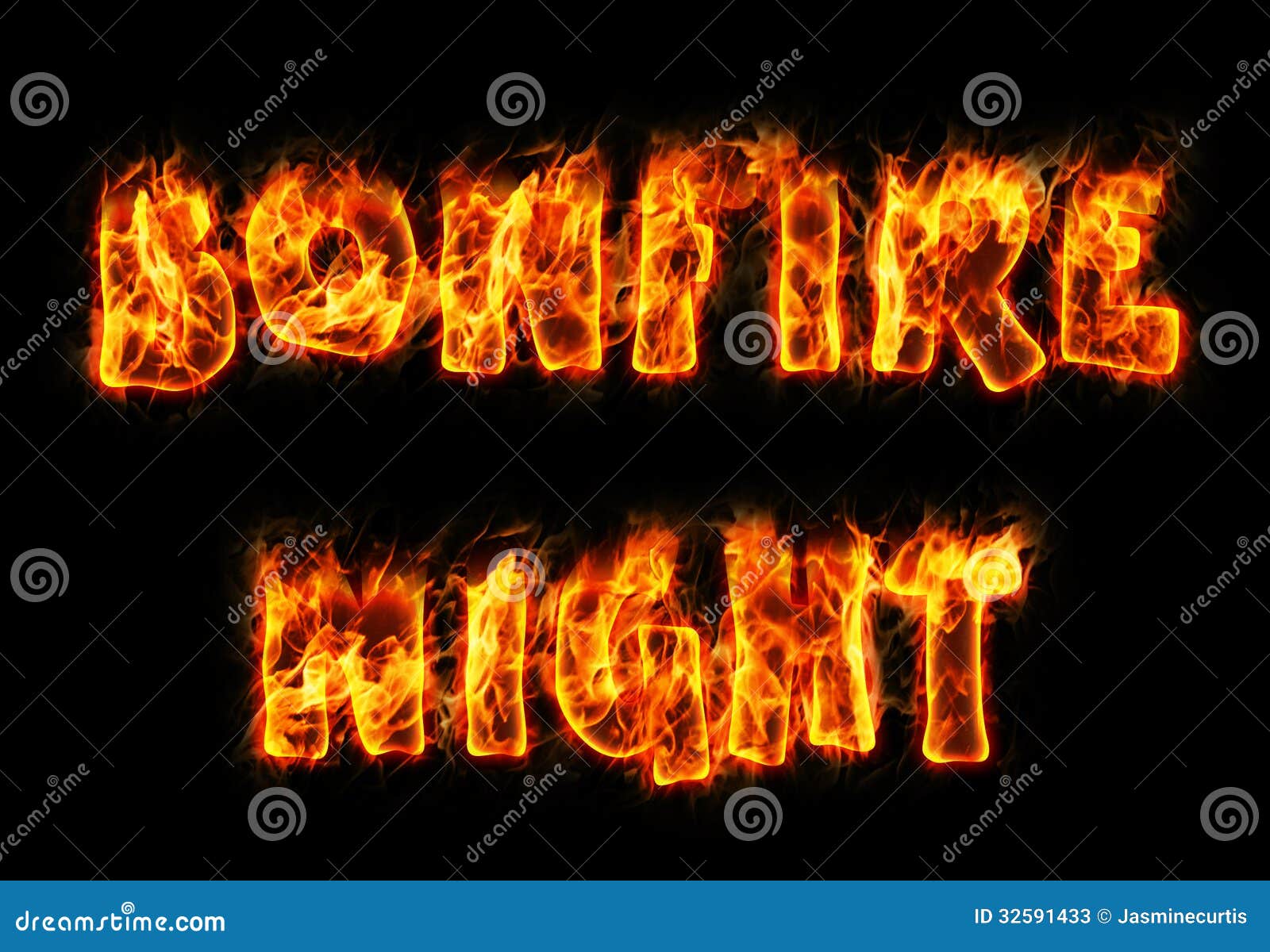 bonfire party clipart