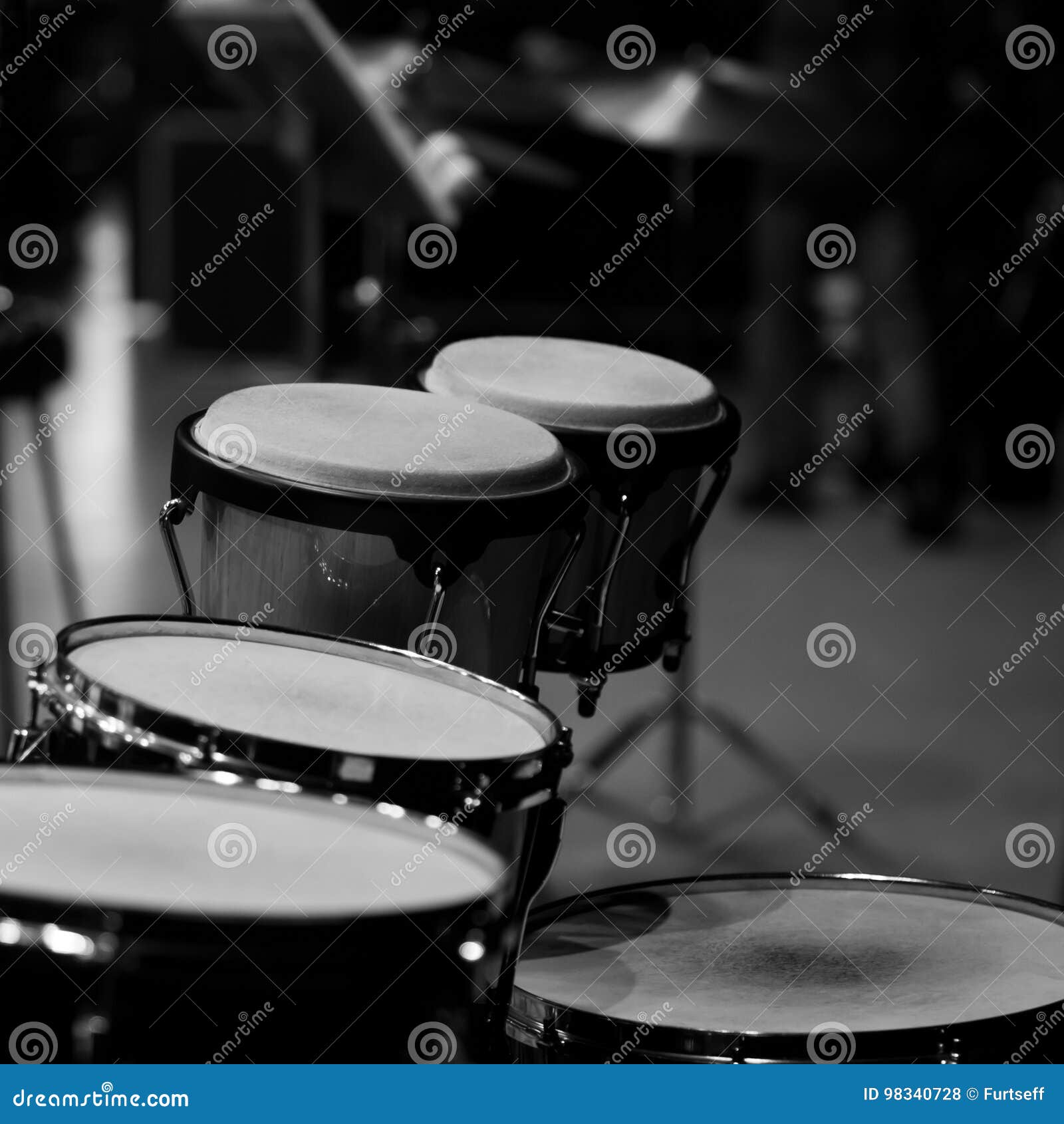 Bongo drum stock photo. Image of folk, musical, cultures 98340728