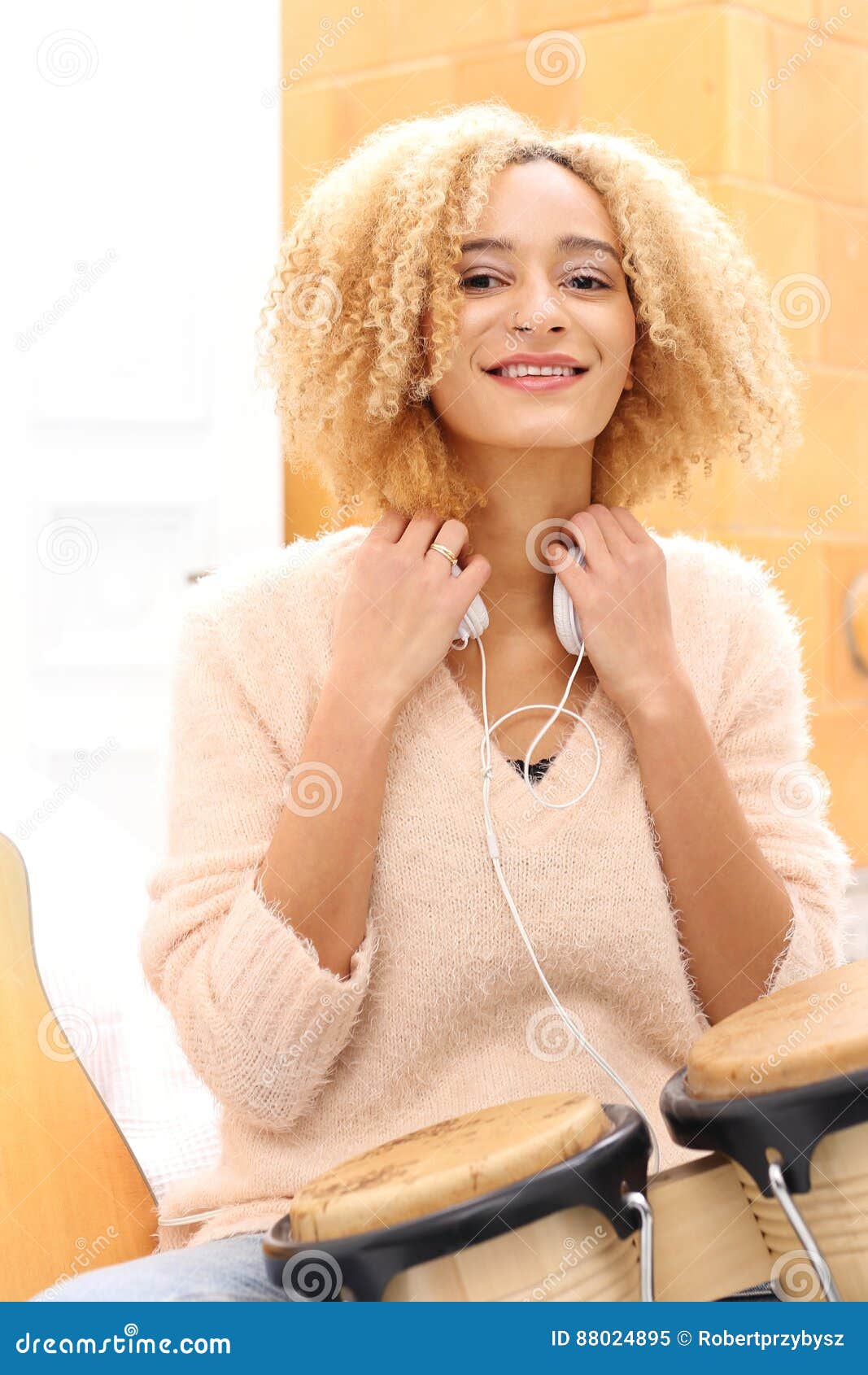 Bongos, percussion stock image. Image of small, percussion 88024895