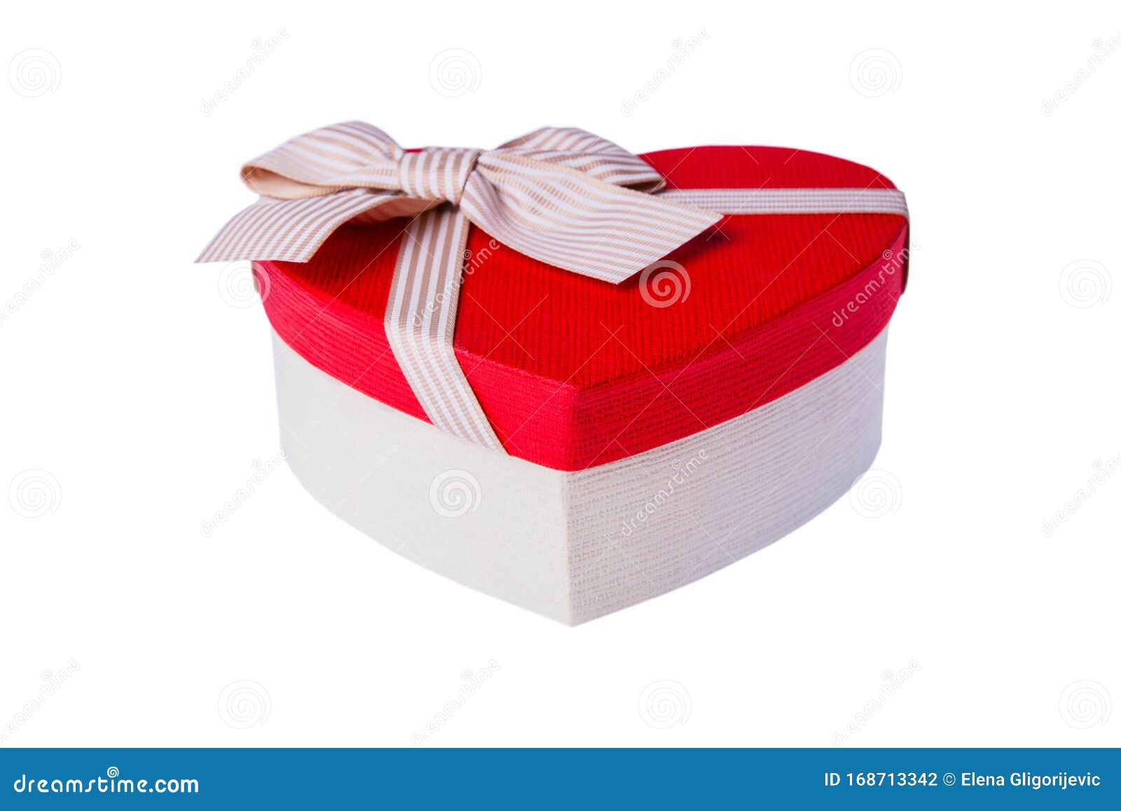 Bonita Caja De Regalo En Color Rojo Con Arco Feliz Día De La Mujer O Regalo  De Navidad Y Año Nuevo Aislado Foto de archivo - Imagen de tarjeta, papel:  168713342