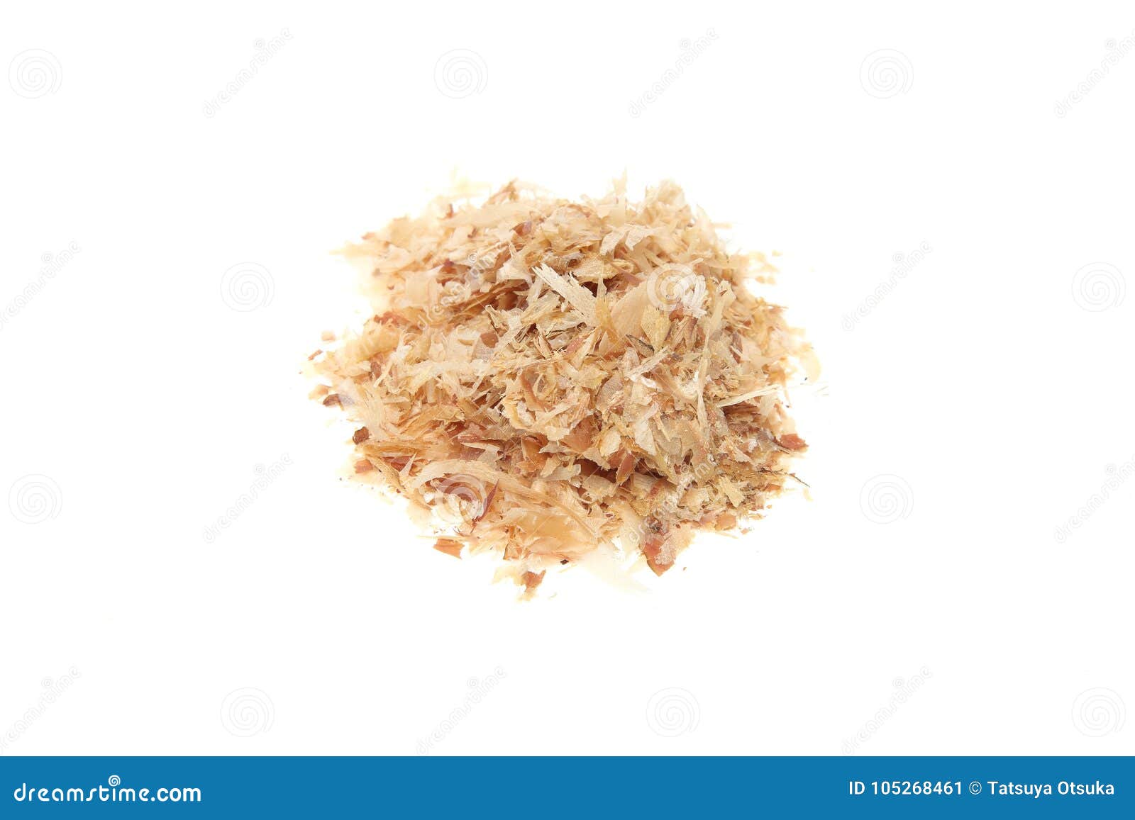 Bonito Flakes in a White Background Stock Image Image of organic