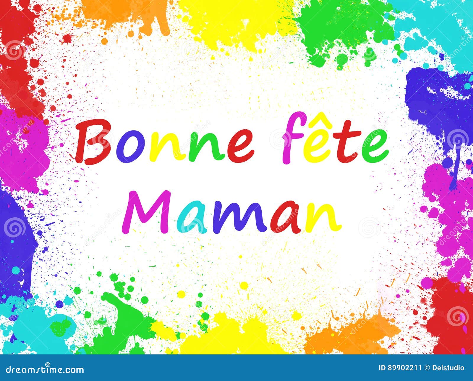 bonne fete maman, meaning happy mothers day in french