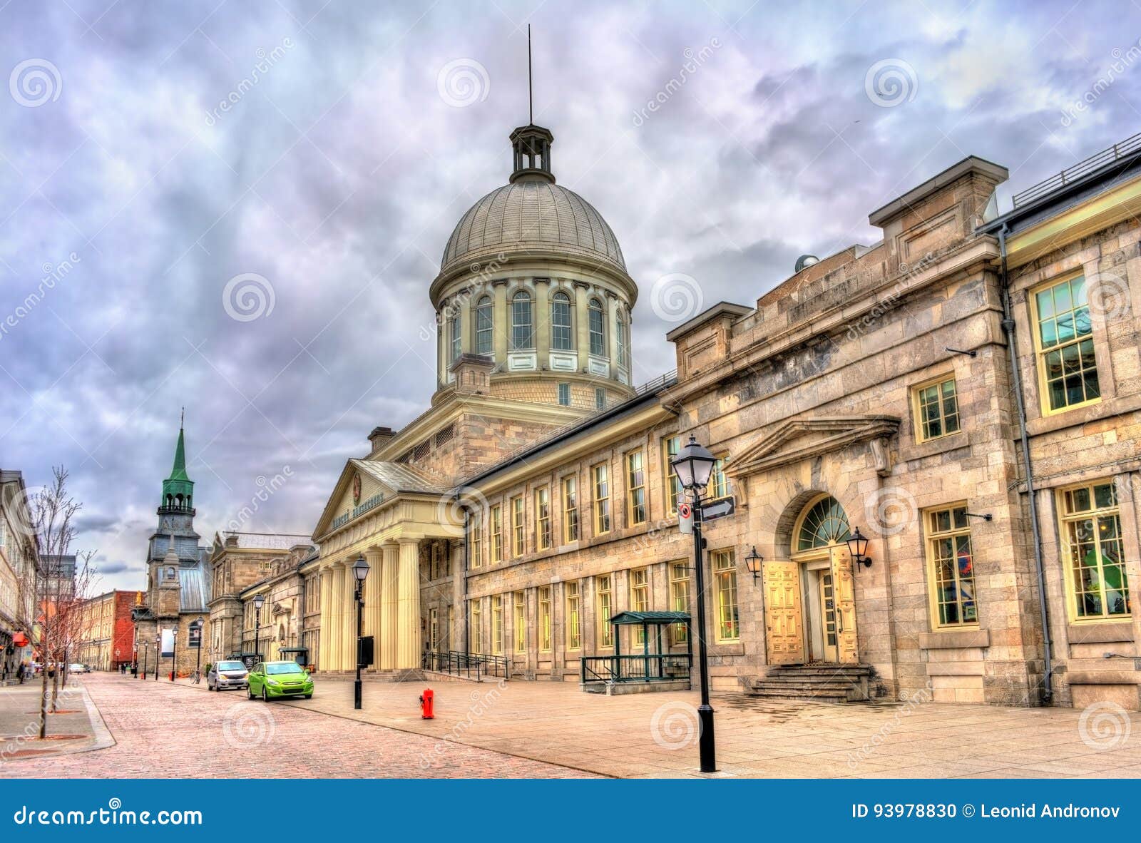 Bonsecours Market in Old Montreal, Canada. Built in 1860 Stock Photo