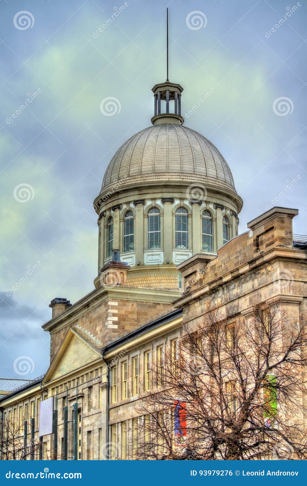 Bonsecours Market in Old Montreal, Canada. Built in 1860 Stock Photo