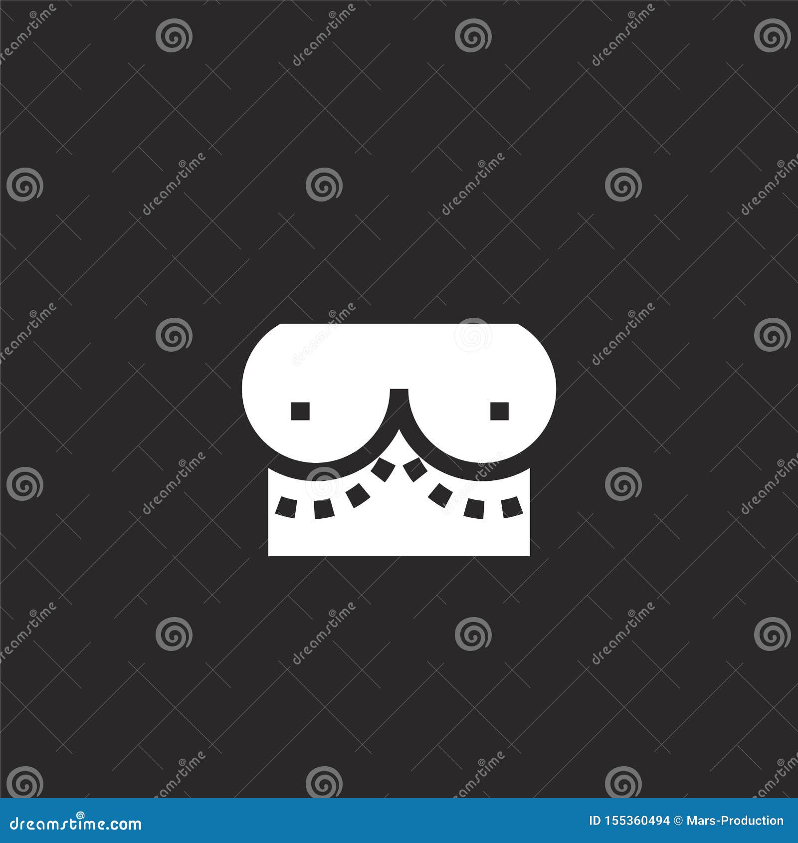 Boobs Icon. Filled Boobs Icon for Website Design and Mobile, App  Development Stock Vector - Illustration of boob, isolated: 155360494