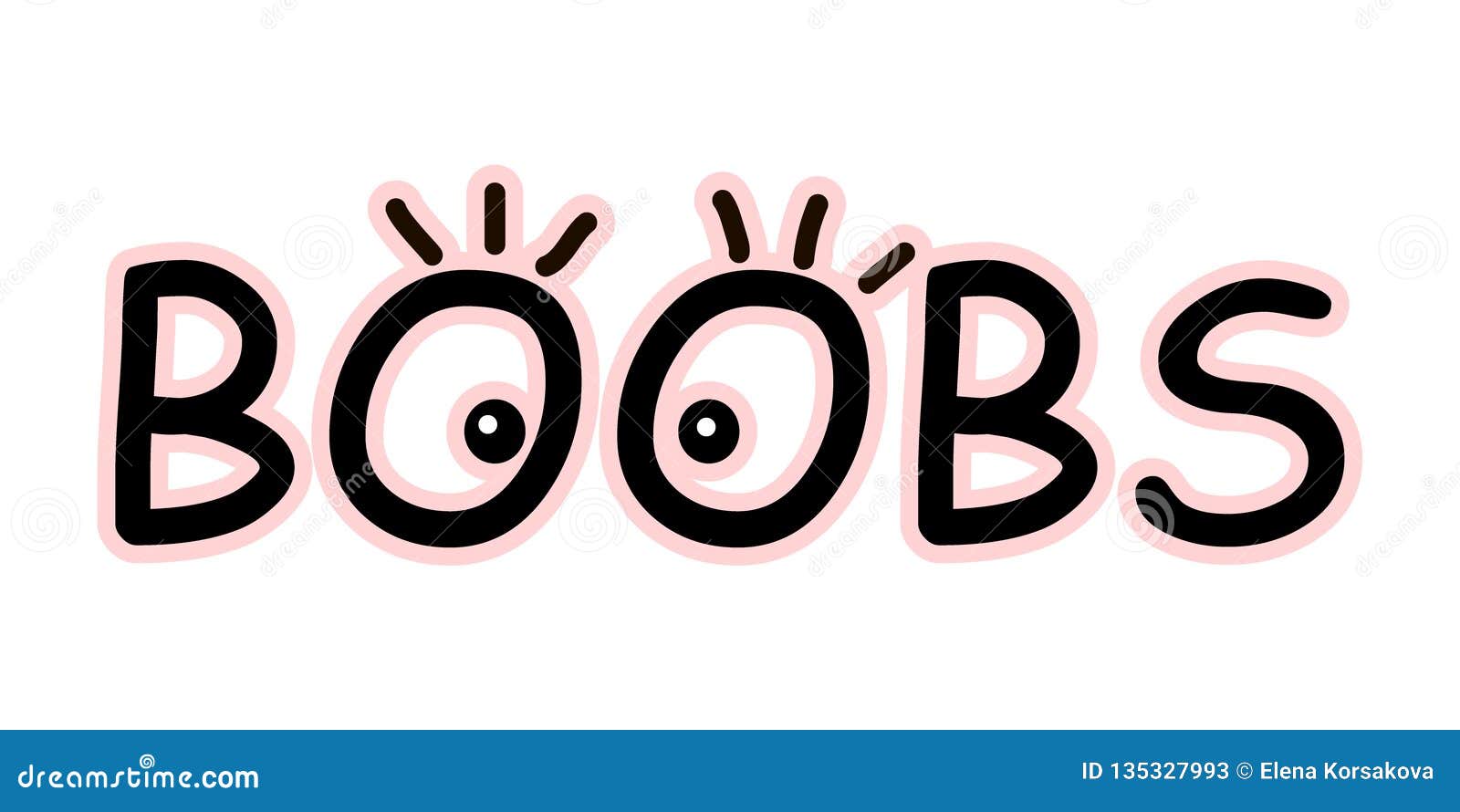 Boobs Text Stock Illustrations – 75 Boobs Text Stock Illustrations