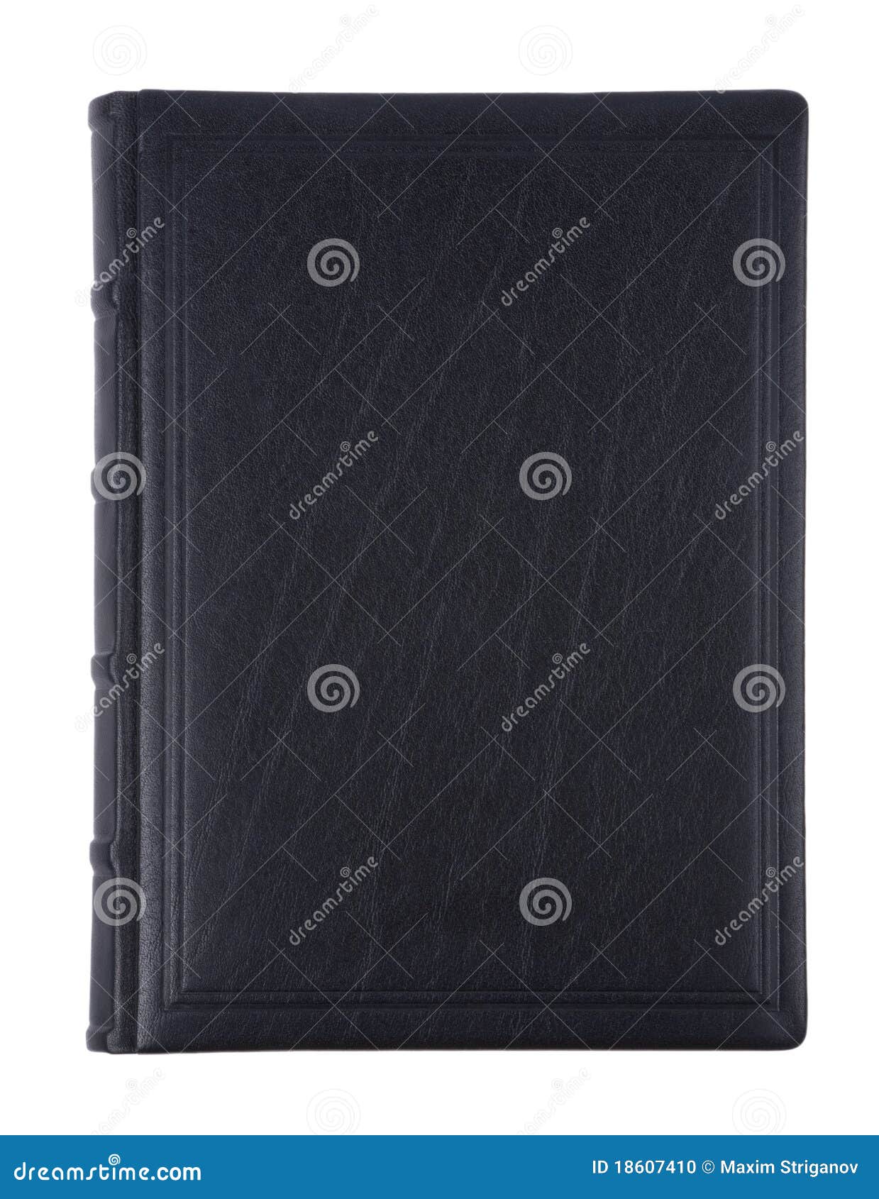 The Book in Black Leather Cover Stock Photo Image of diary, journal