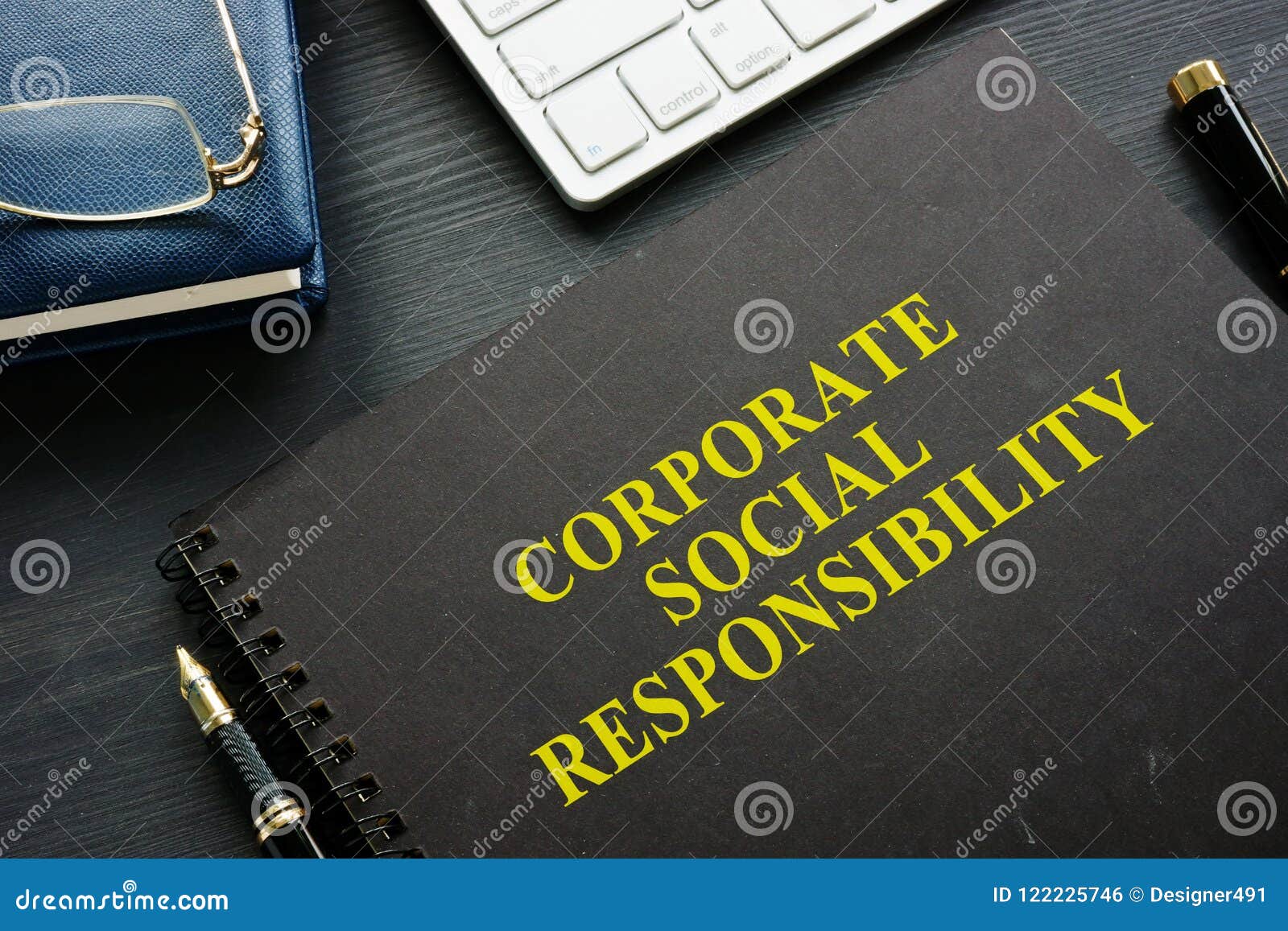 book about corporate social responsibility.