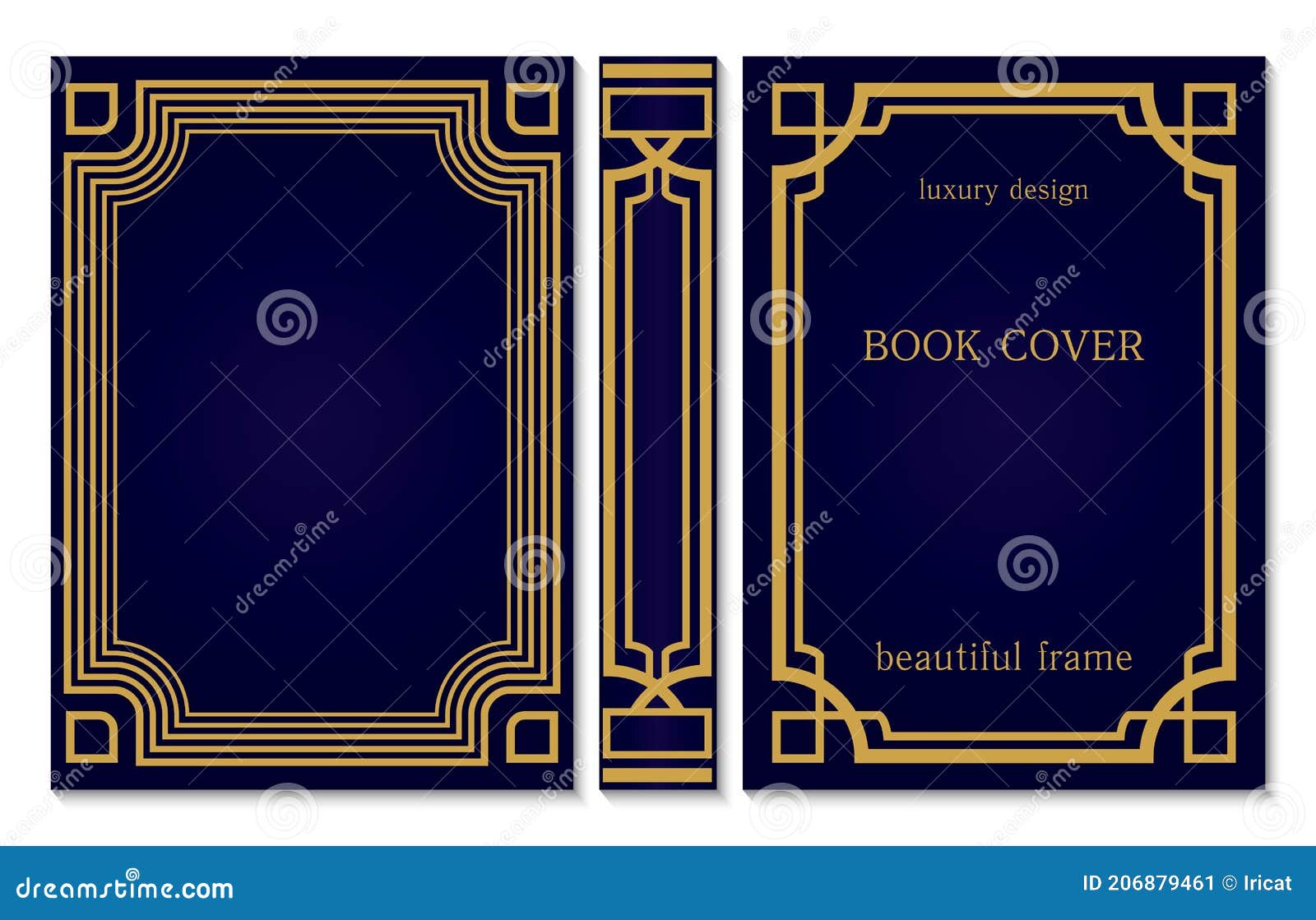 border of book cover