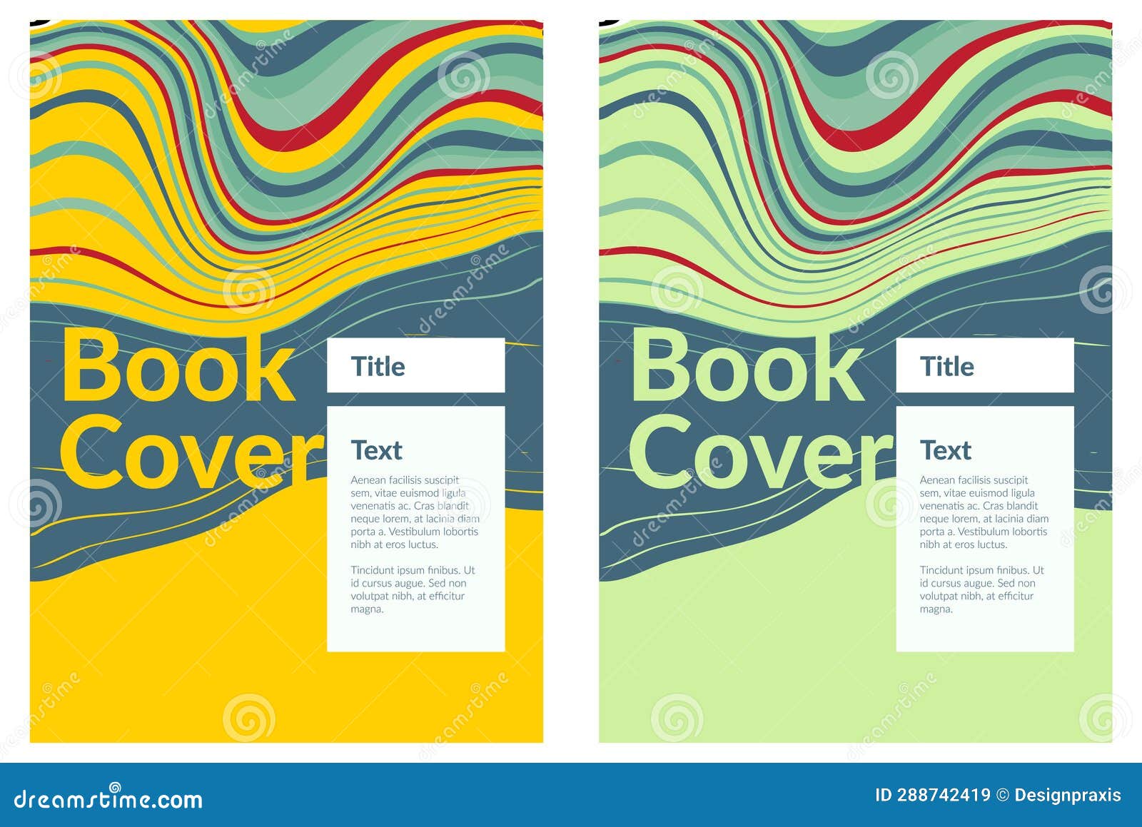 Book Cover Page Illustration Stock Illustration Illustration of