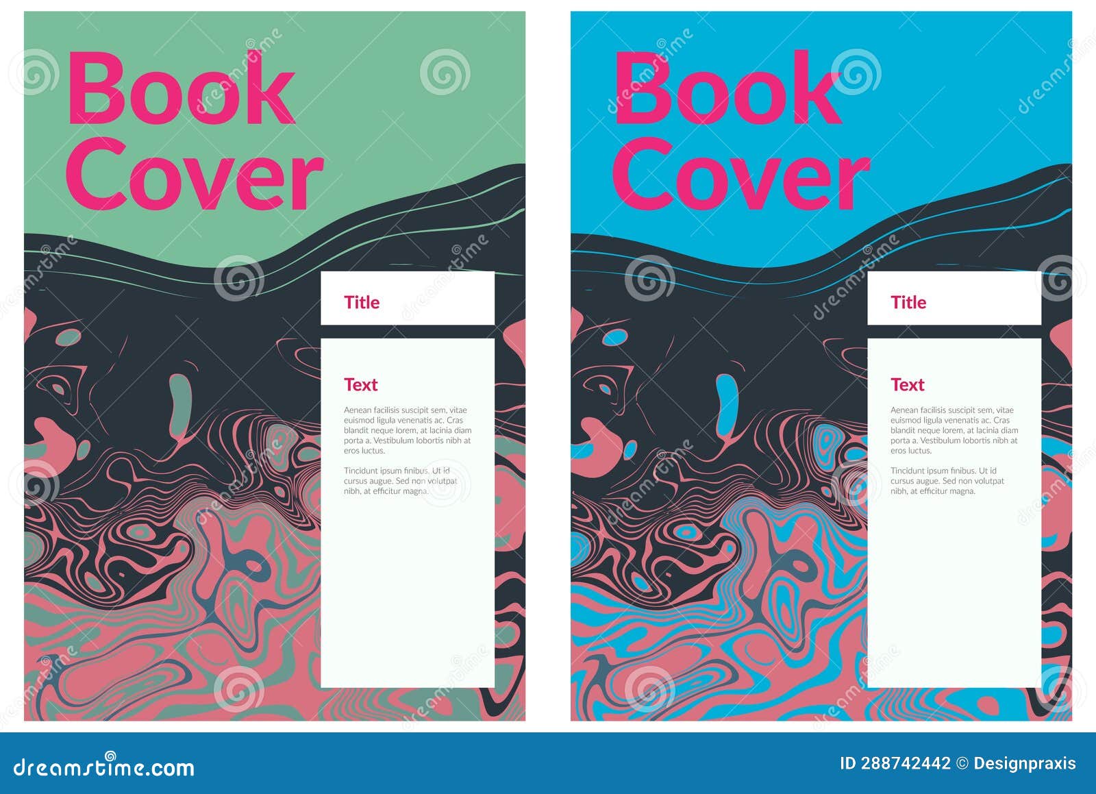 Book Cover Page Illustration Stock Illustration Illustration of