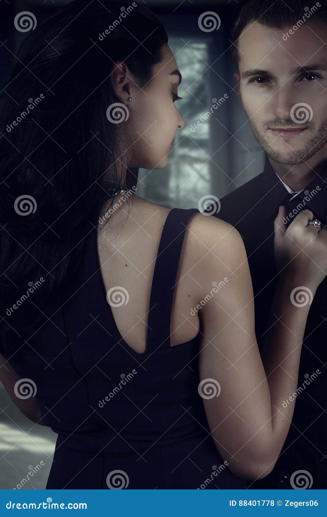 Book Cover of a Romantic Couple Stock Photo Image of beautiful, novel