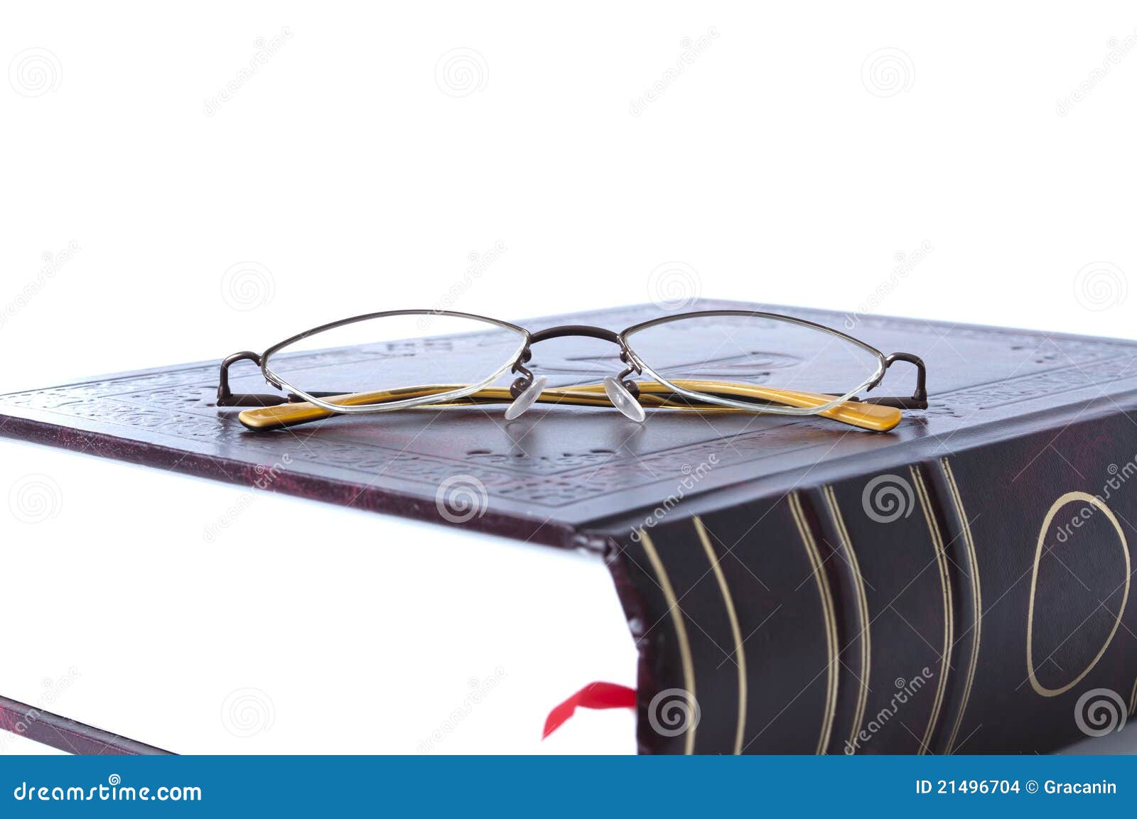 Book and glasses stock photo. Image of reading, horizontal 21496704