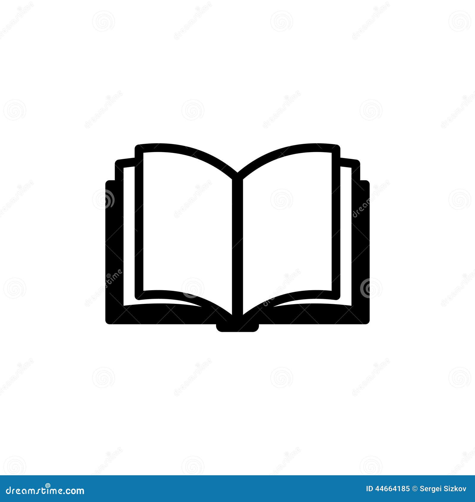 book icon.  logo