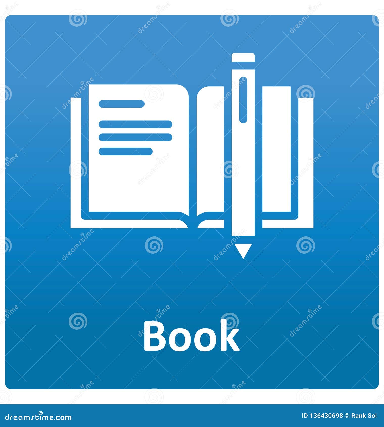 book   icon that can easily modified or edit.