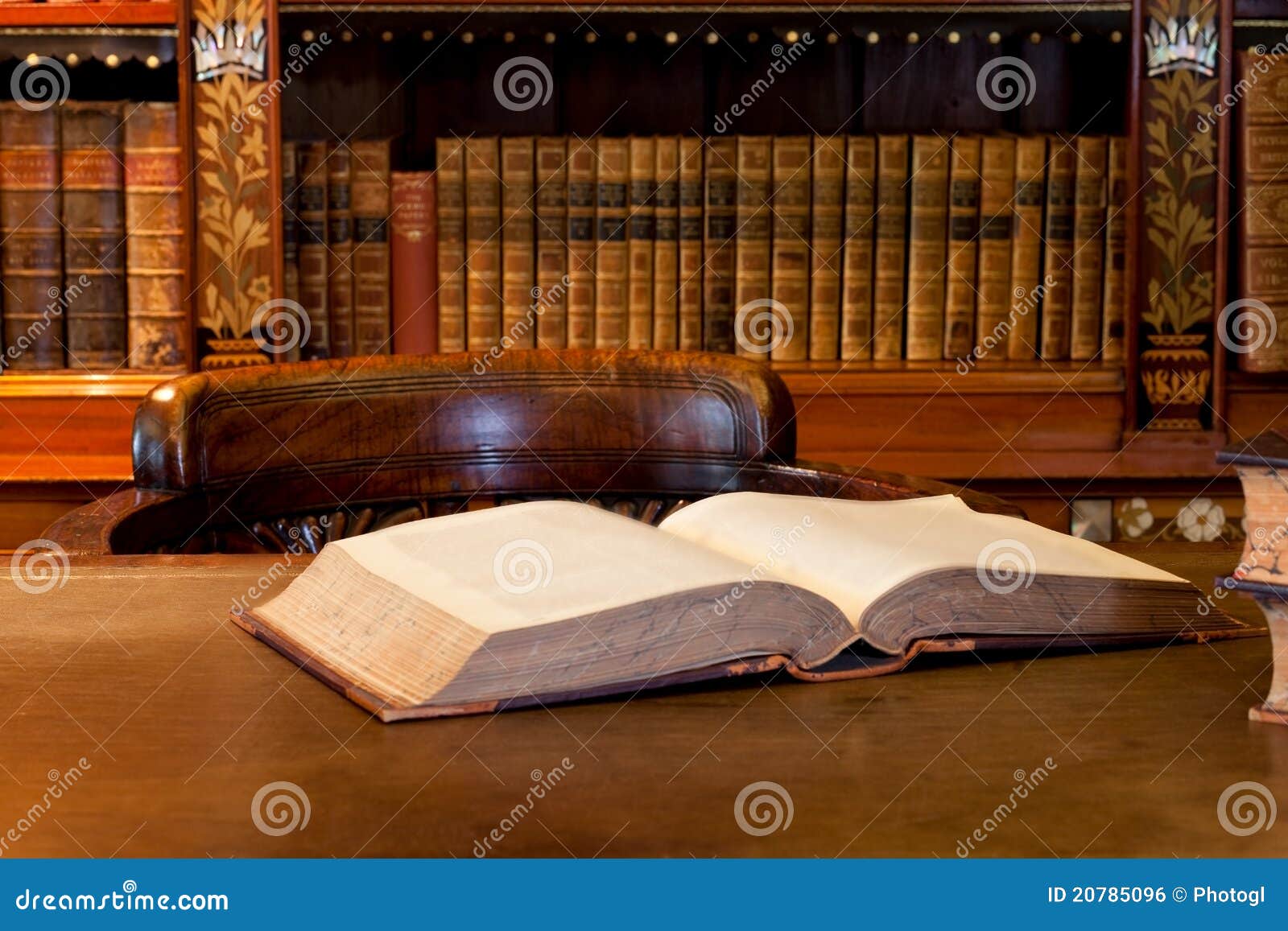 Book on library table stock photo. Image of tome, archived 20785096