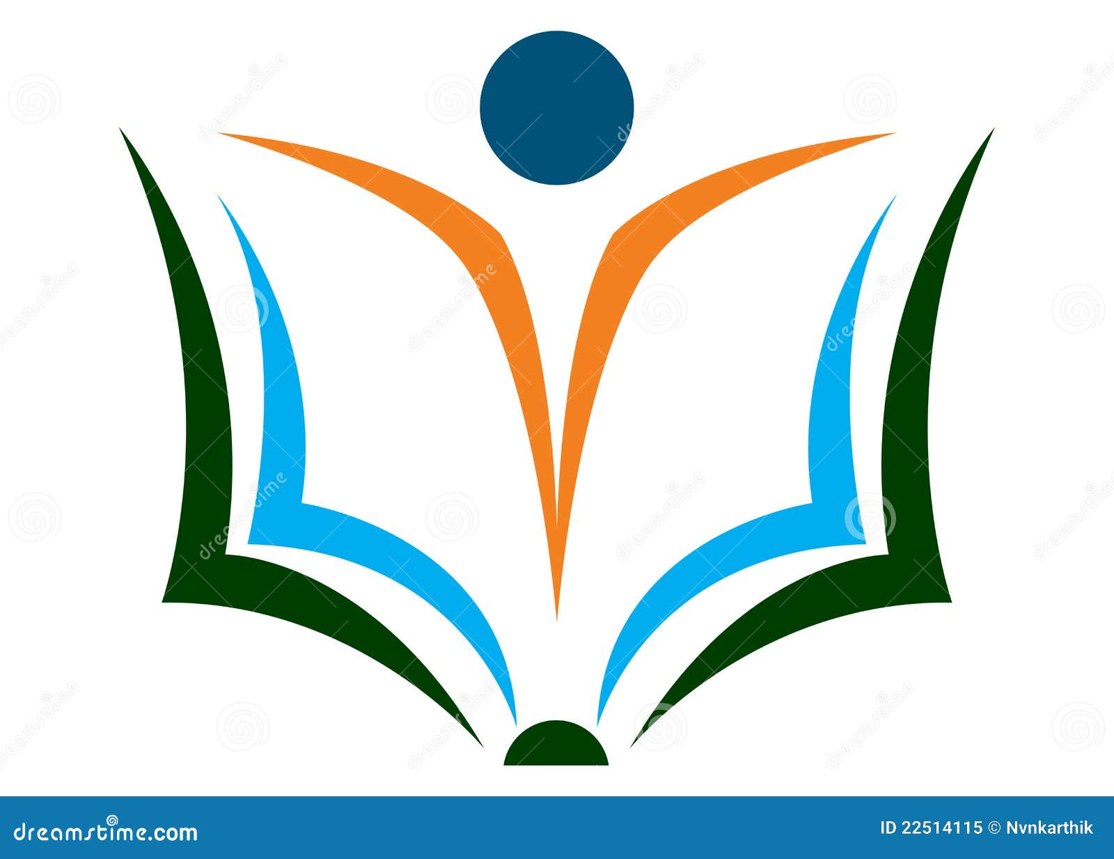 Book logo stock vector Illustration of sticker happy Book logo stock vector Illustration of sticker happy