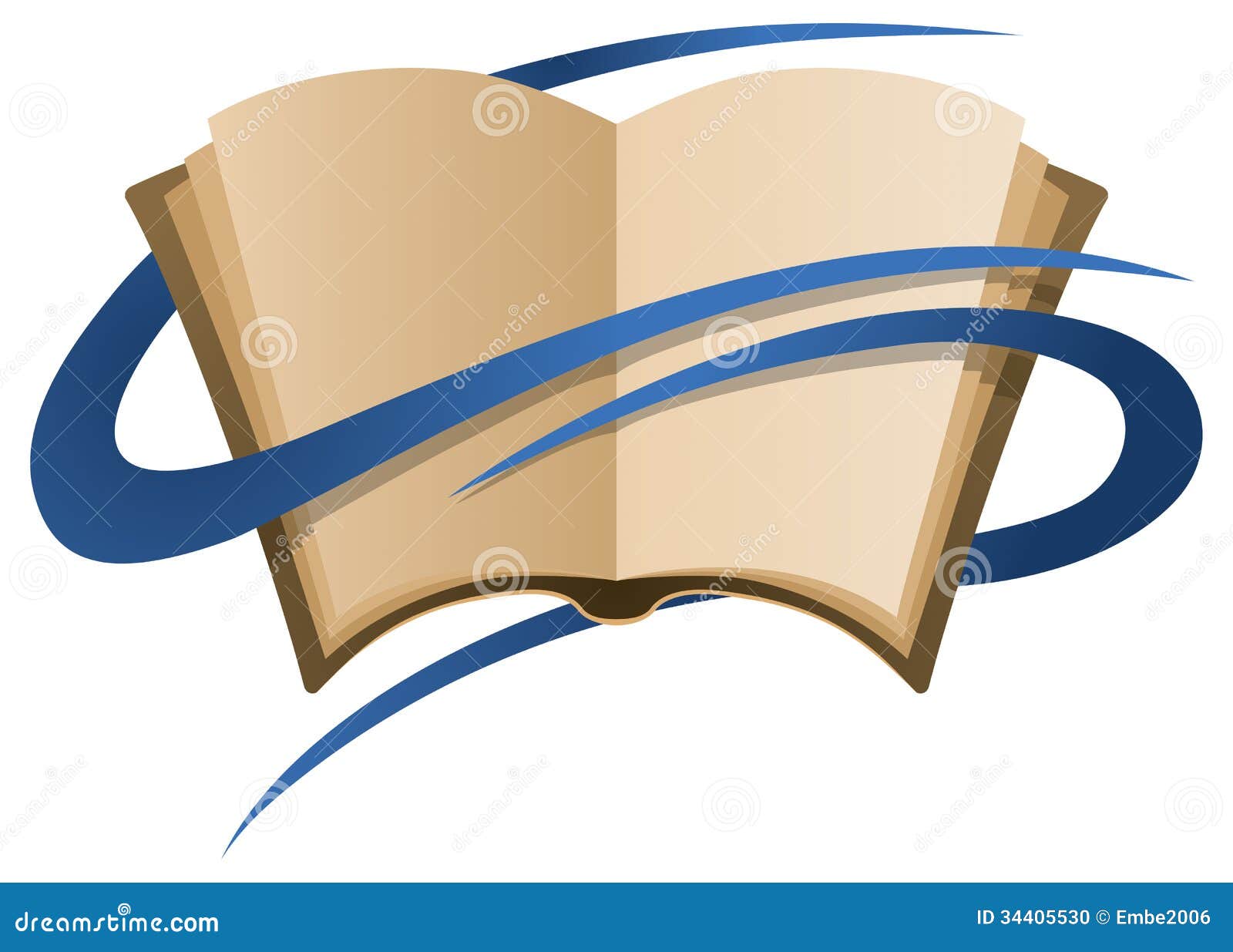 Book Logo stock vector. Illustration of hard, learning - 34405530