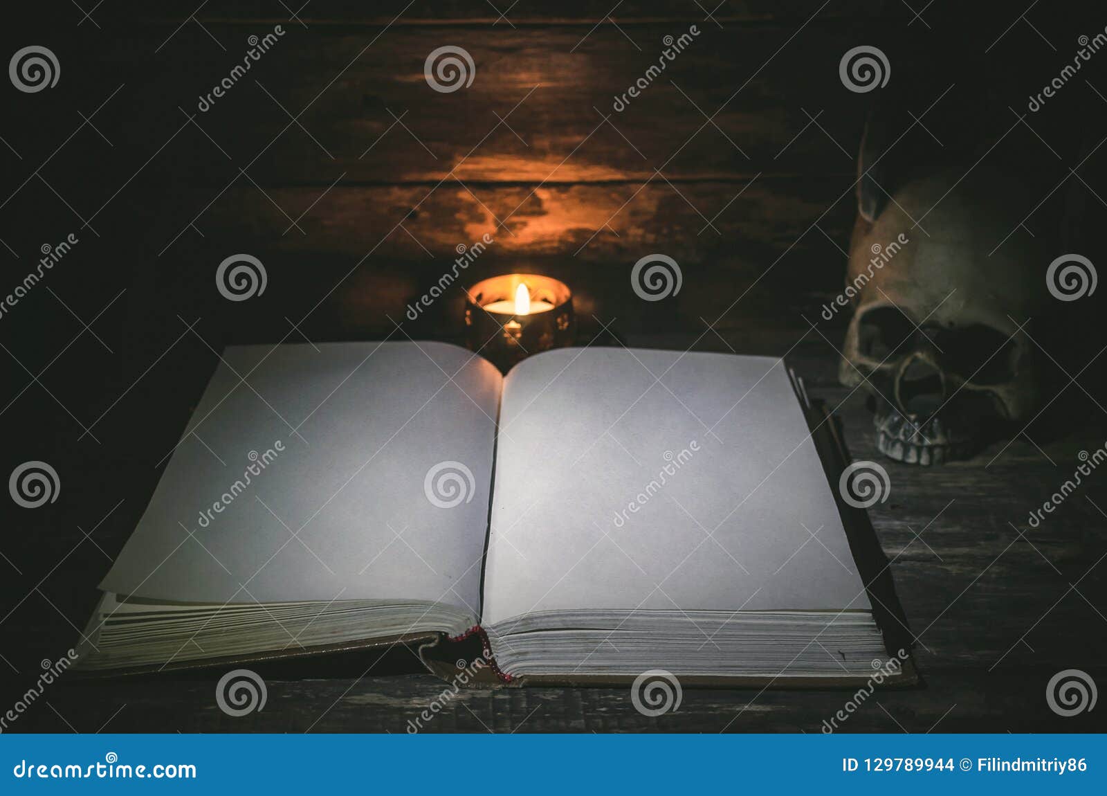 Book Of Magic Stock Photo Image Of Prophecy Mystic 129789944