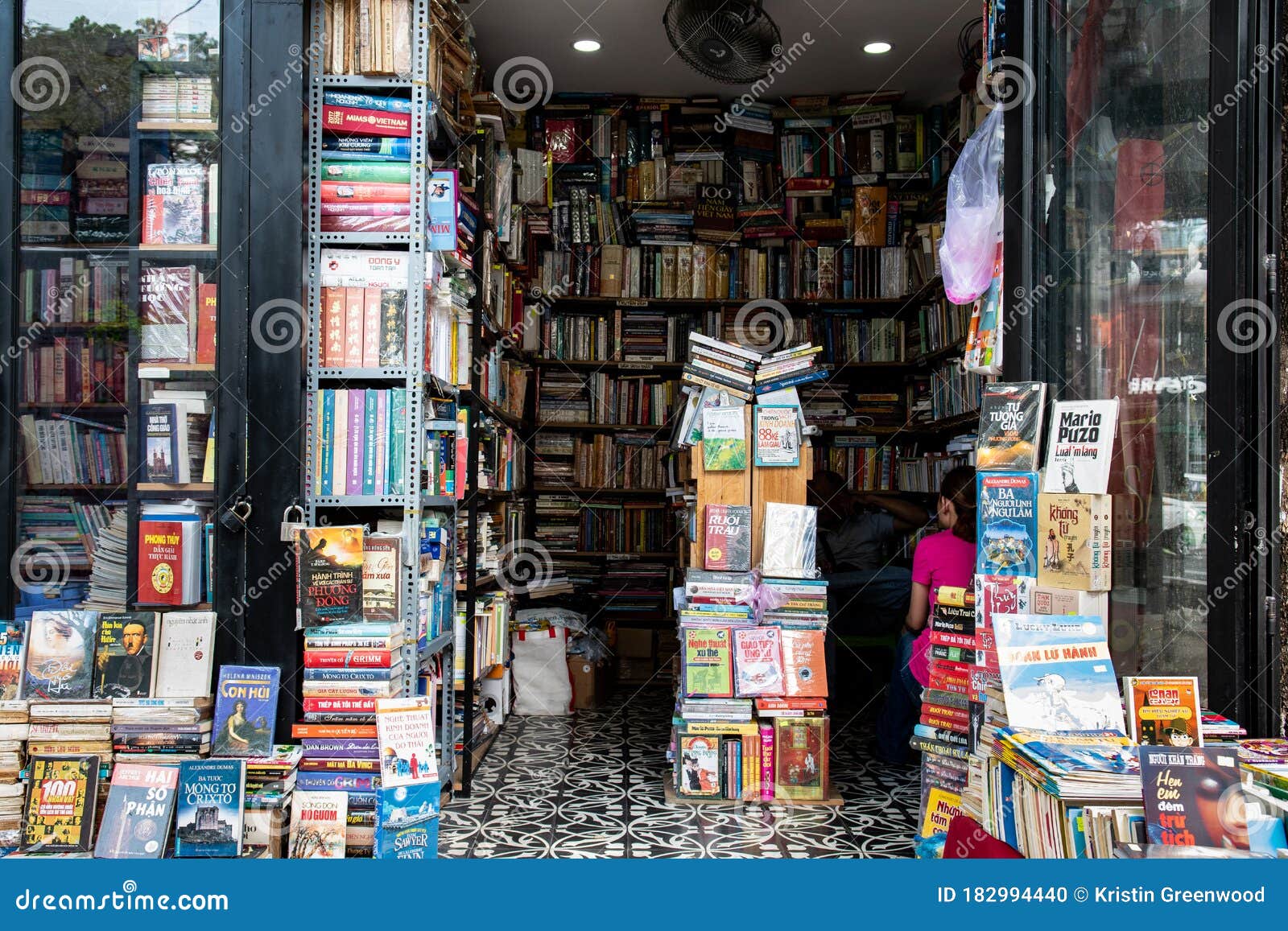 Book Store at Book Street Known As Nguyen Van Binh Street Chi Minh City Editorial Image - Image of attraction, colorful: 182994440