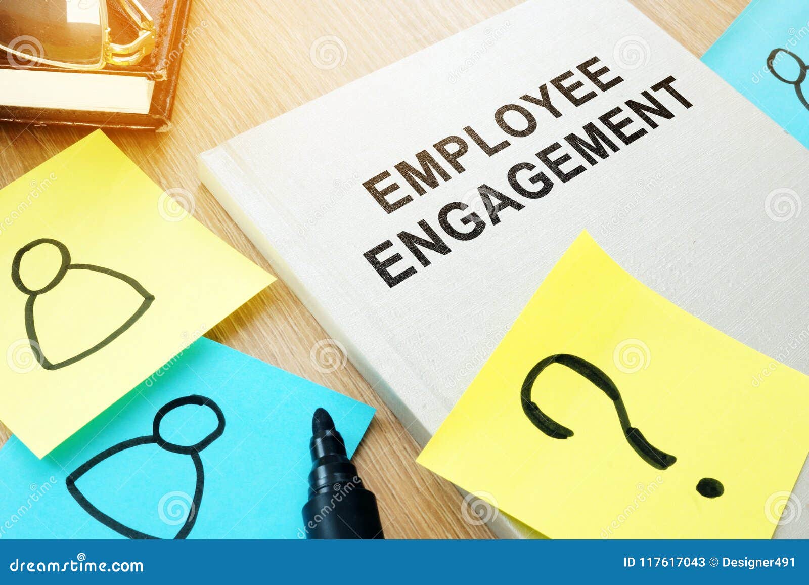 book with title employee engagement.