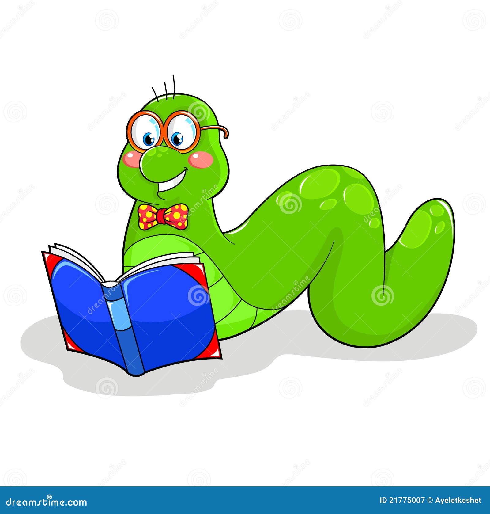 clipart bookworm with glasses - photo #10