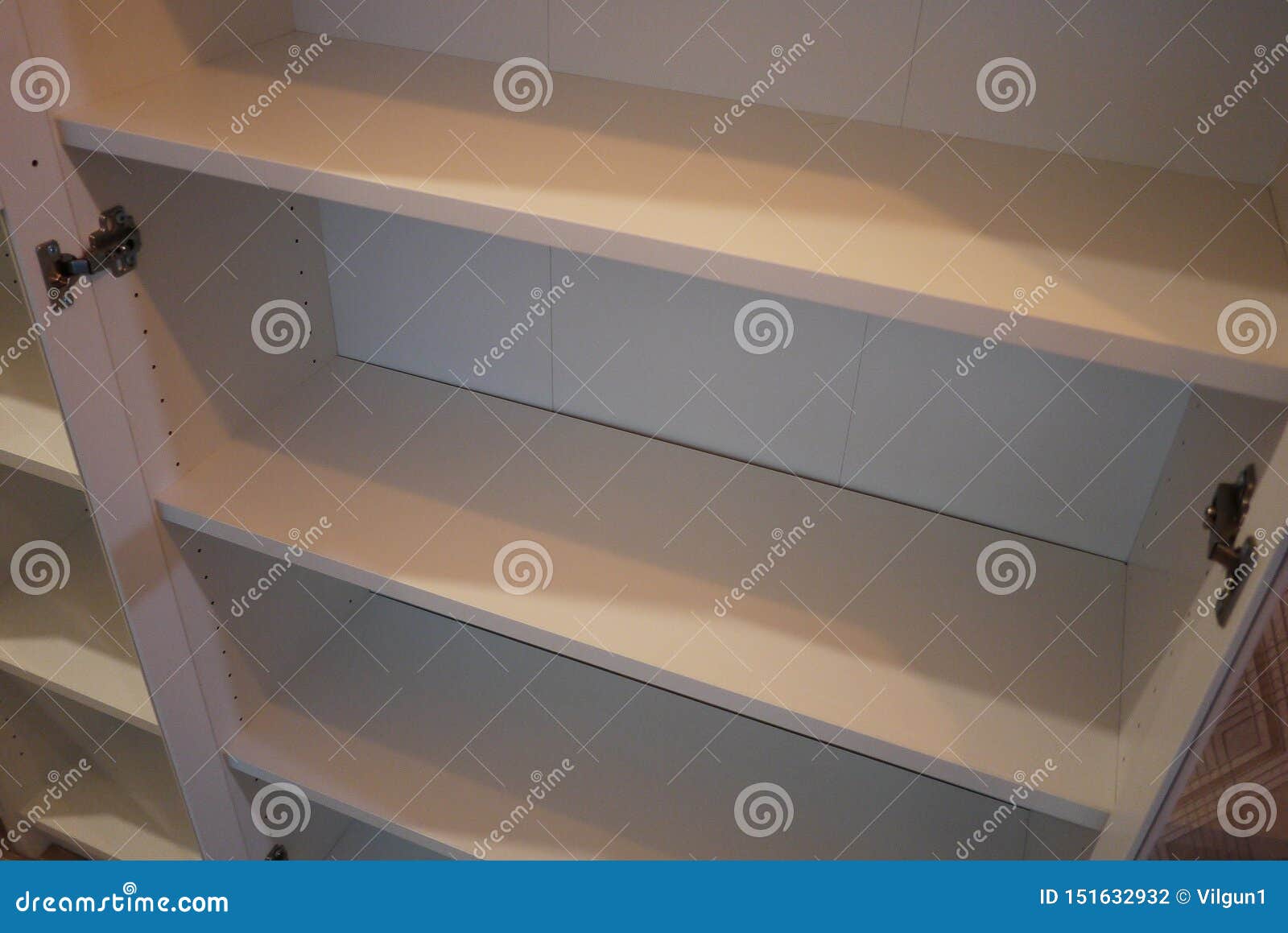 Bookcase In The Interior Of The Apartment Stock Photo Image Of