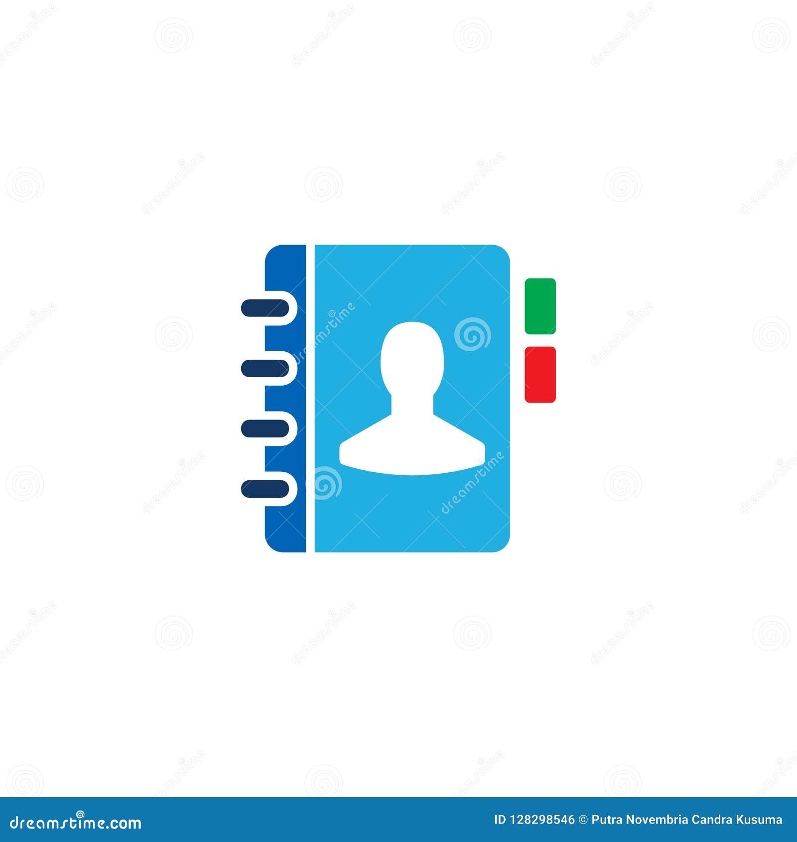 Bookmark Logo Icon Design stock vector. Illustration of branding