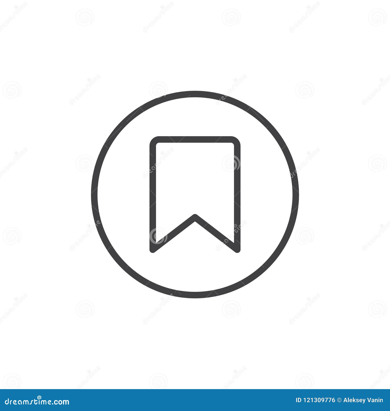 bookmark outline icon