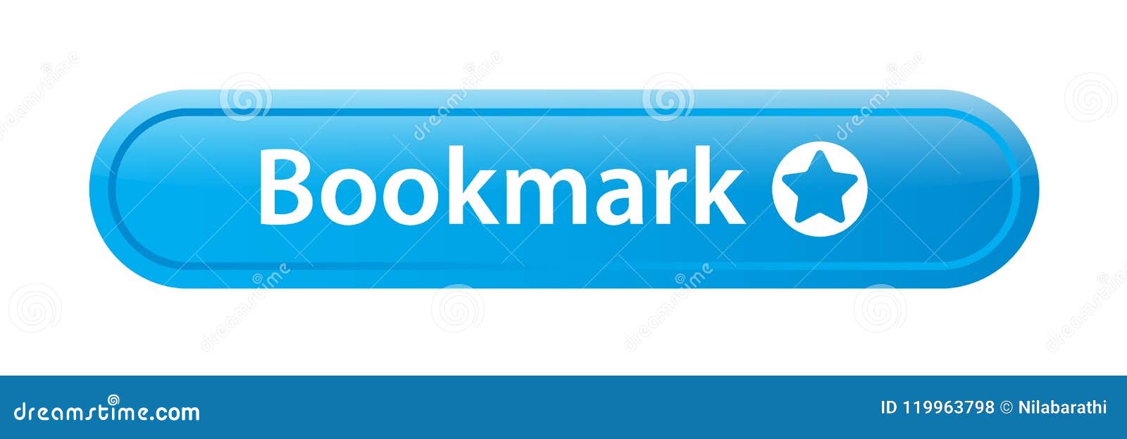 Bookmark Web Button Icon Stock Illustration Illustration Of Movies