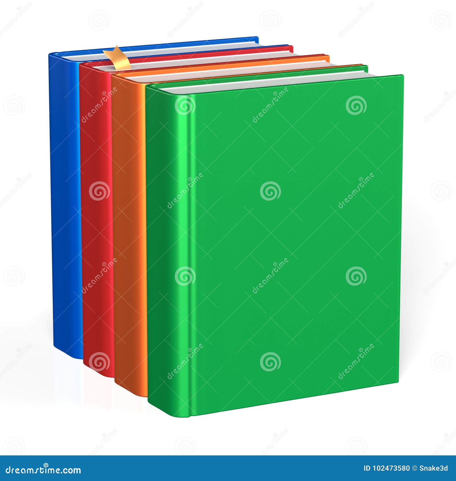 Books Textbooks Four Blank Educational Colorful Icon Stock Illustration ...