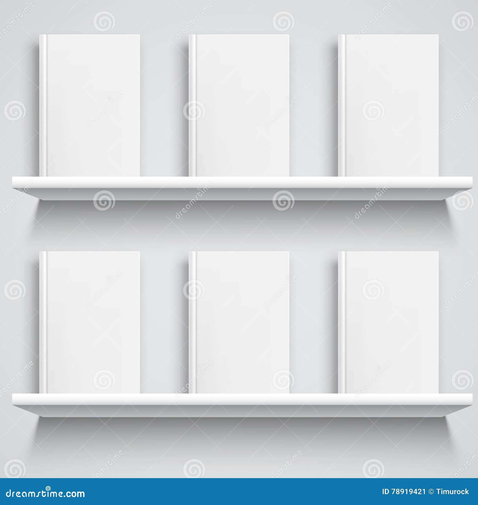 Download Bookshelf Mockup - Free Download Mockup