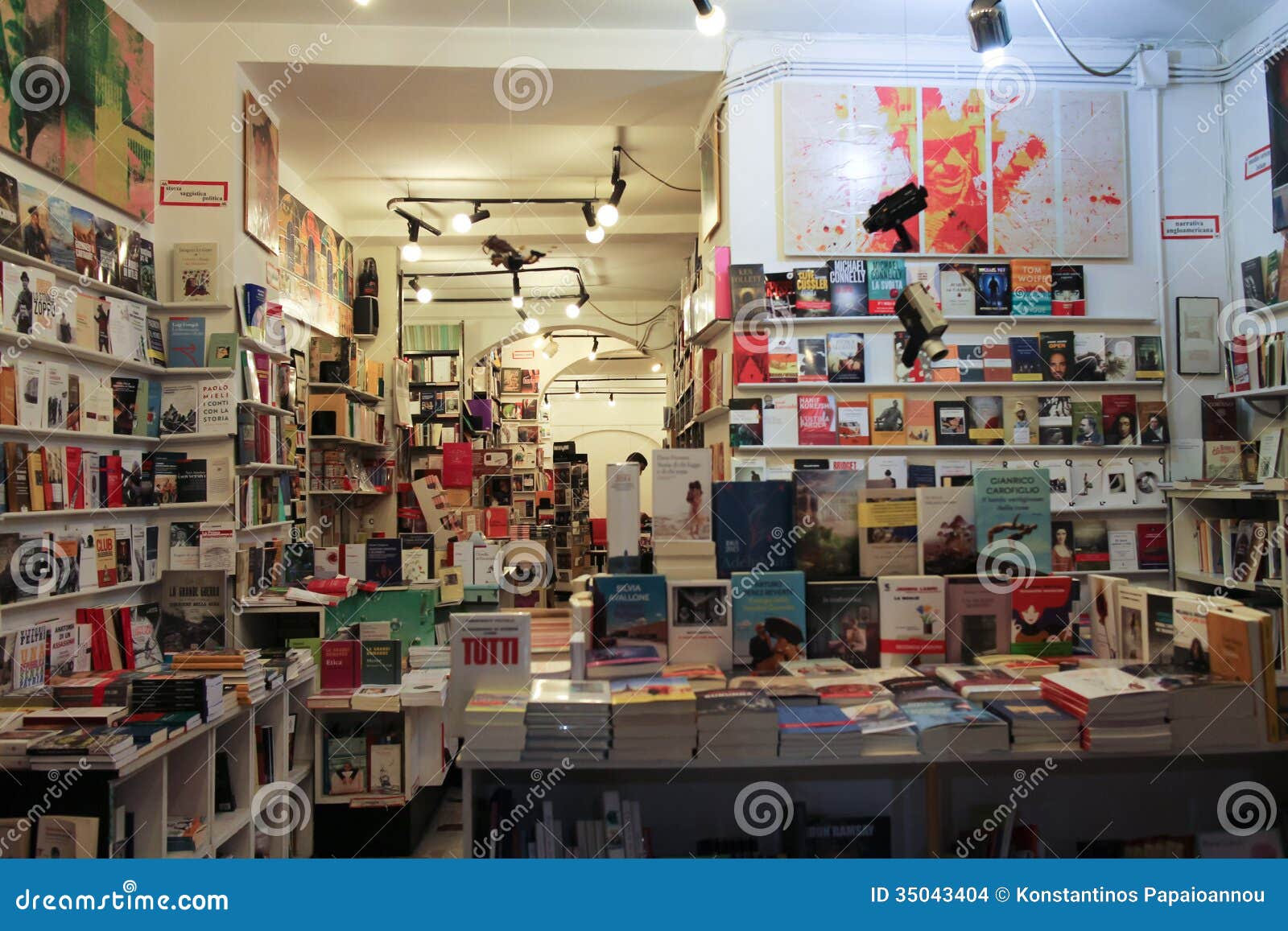 Bookshop Editorial Stock Image Image Of Communication