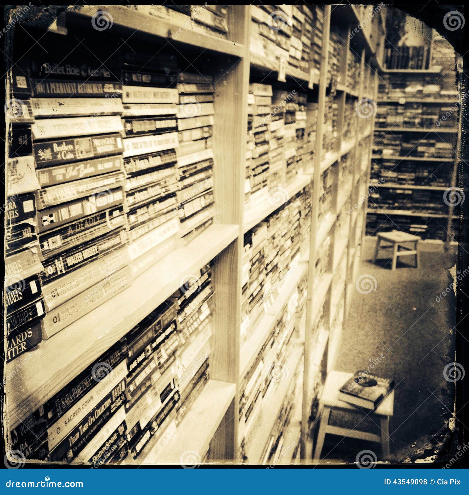 Bookstore editorial stock photo. Image of aged, toned 43549098
