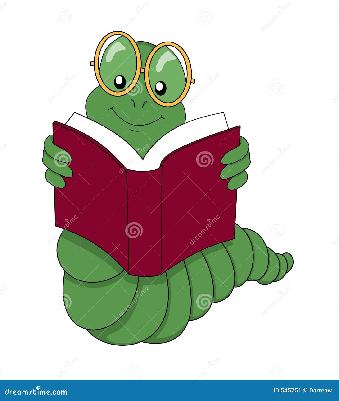 free clipart book worm - photo #32