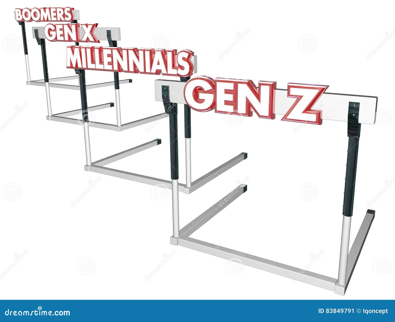 boomers generation x millennials gen z hurdles