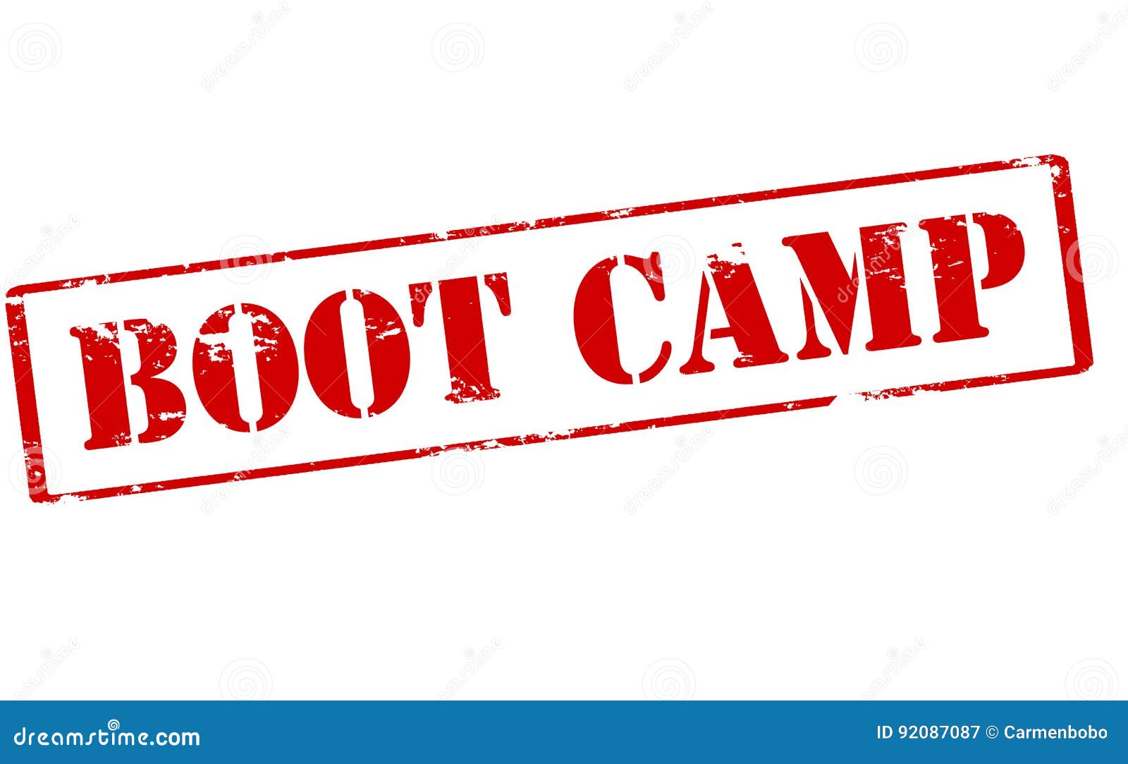 Boot Camp stock illustrationer. Illustration av avfärda 92087087