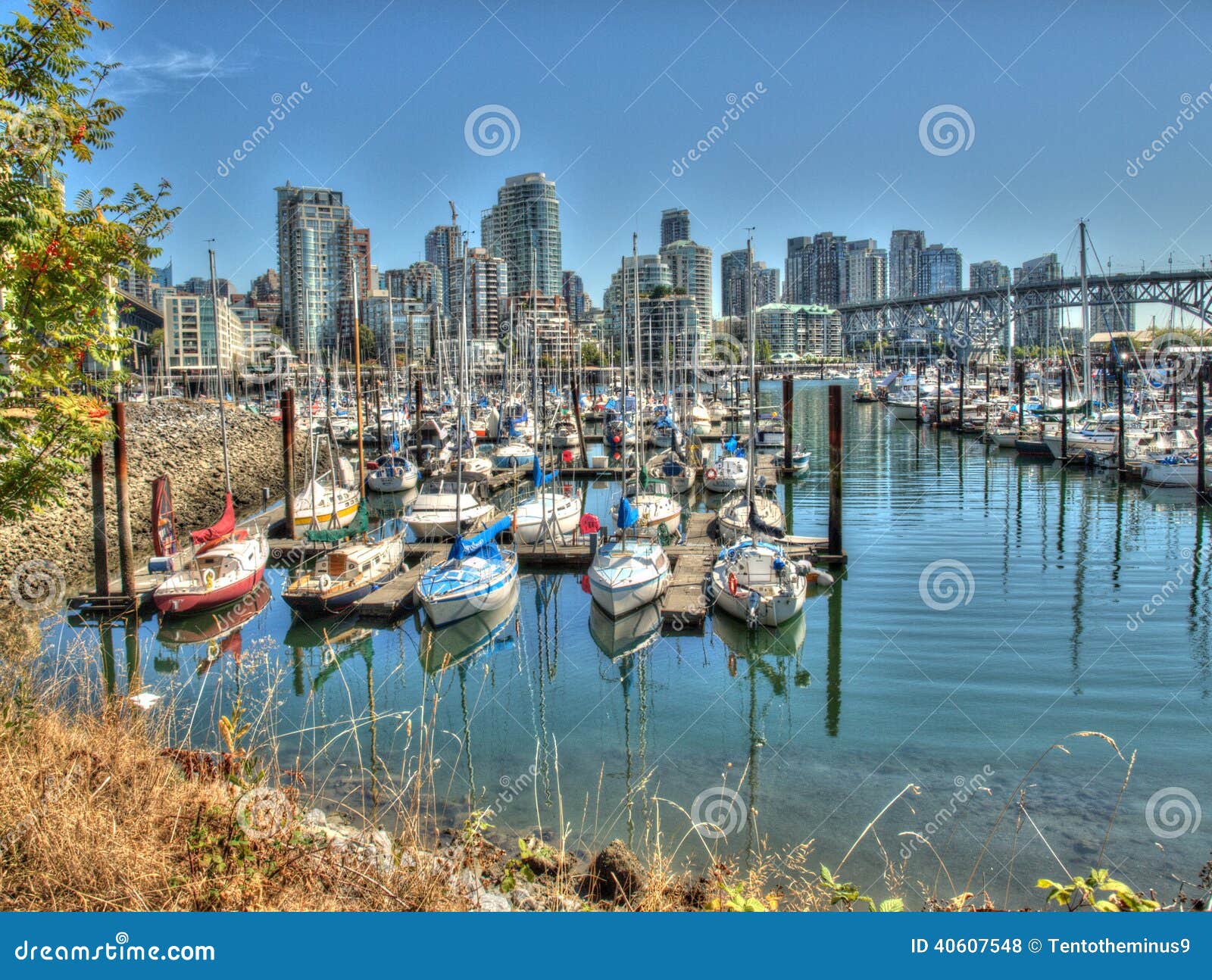 Boot in Canada stock foto. Image of water, vancouver 40607548