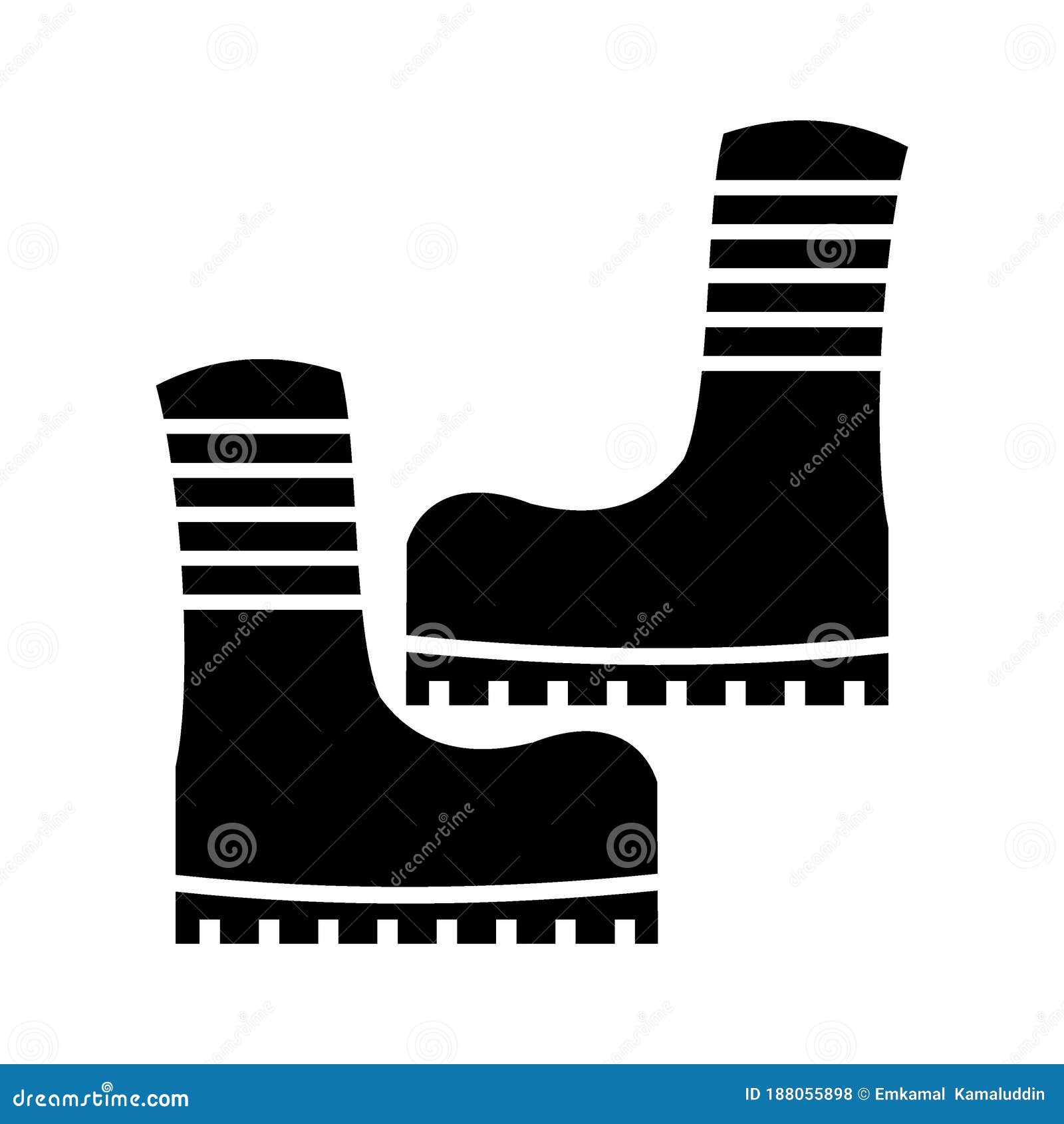 Boot Icon or Logo Isolated Sign Symbol Vector Illustration Stock Vector ...