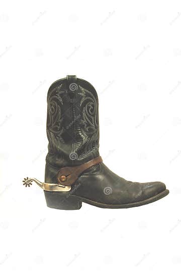 Boot with spur stock photo. Image of boot, west, foot - 3806550