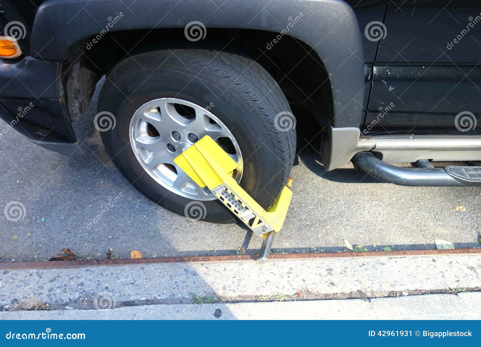 Booted Car stock image. Image of parked, boot, detention 42961931