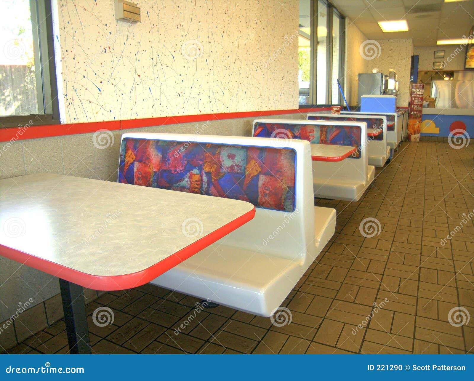 Booths stock photo. Image of drinks, colors, cafeteria 221290
