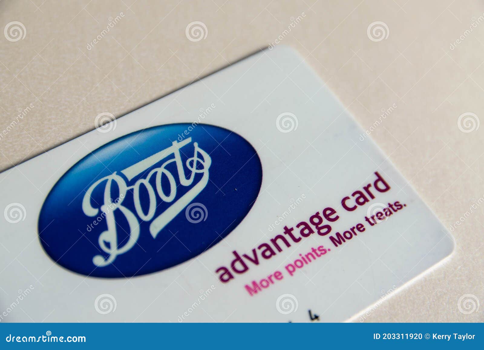 Boots Advantage Card on Pattern Background Editorial Image Image of