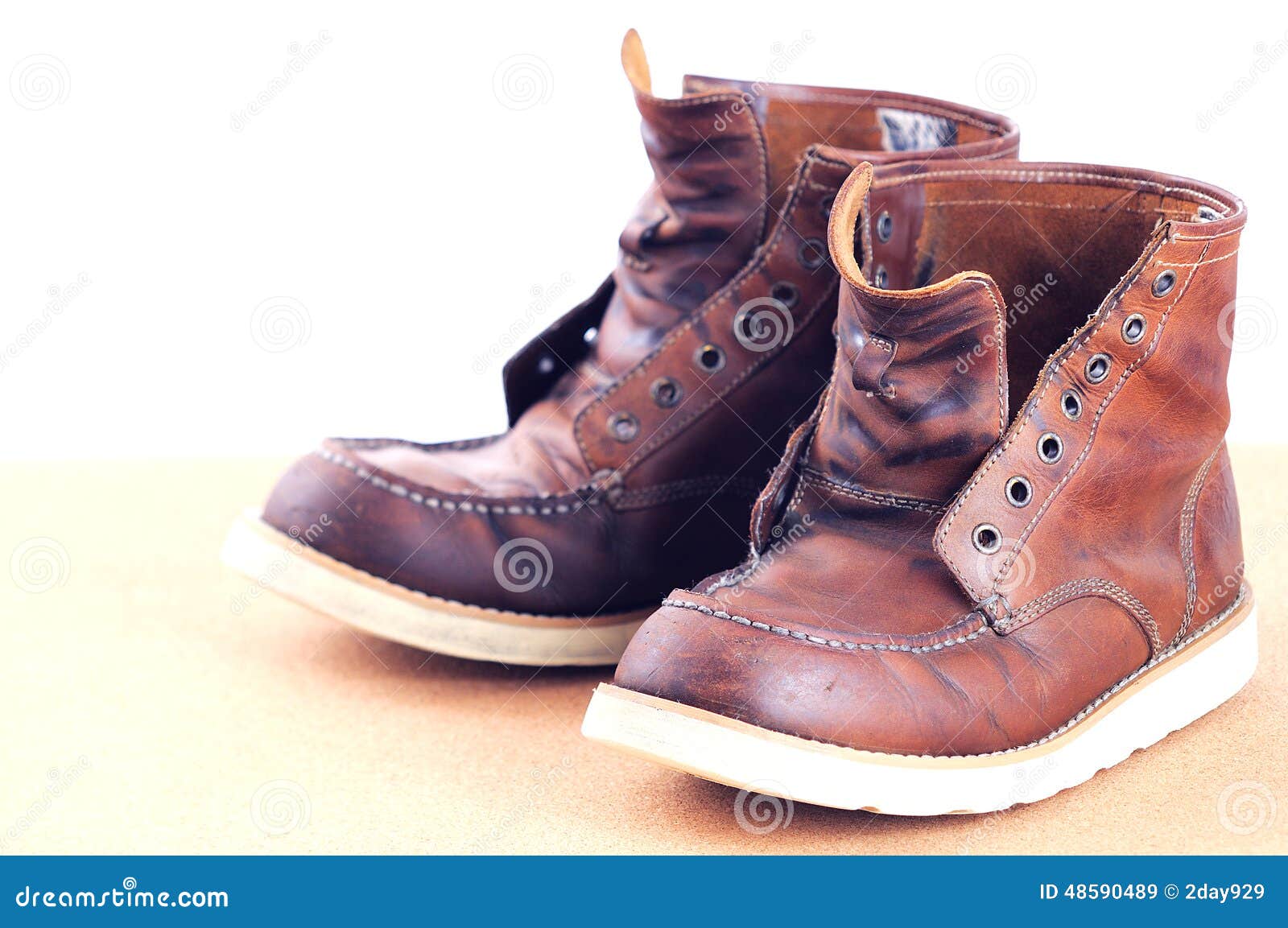 Boots stock image. Image of object, handiwork, durable - 48590489