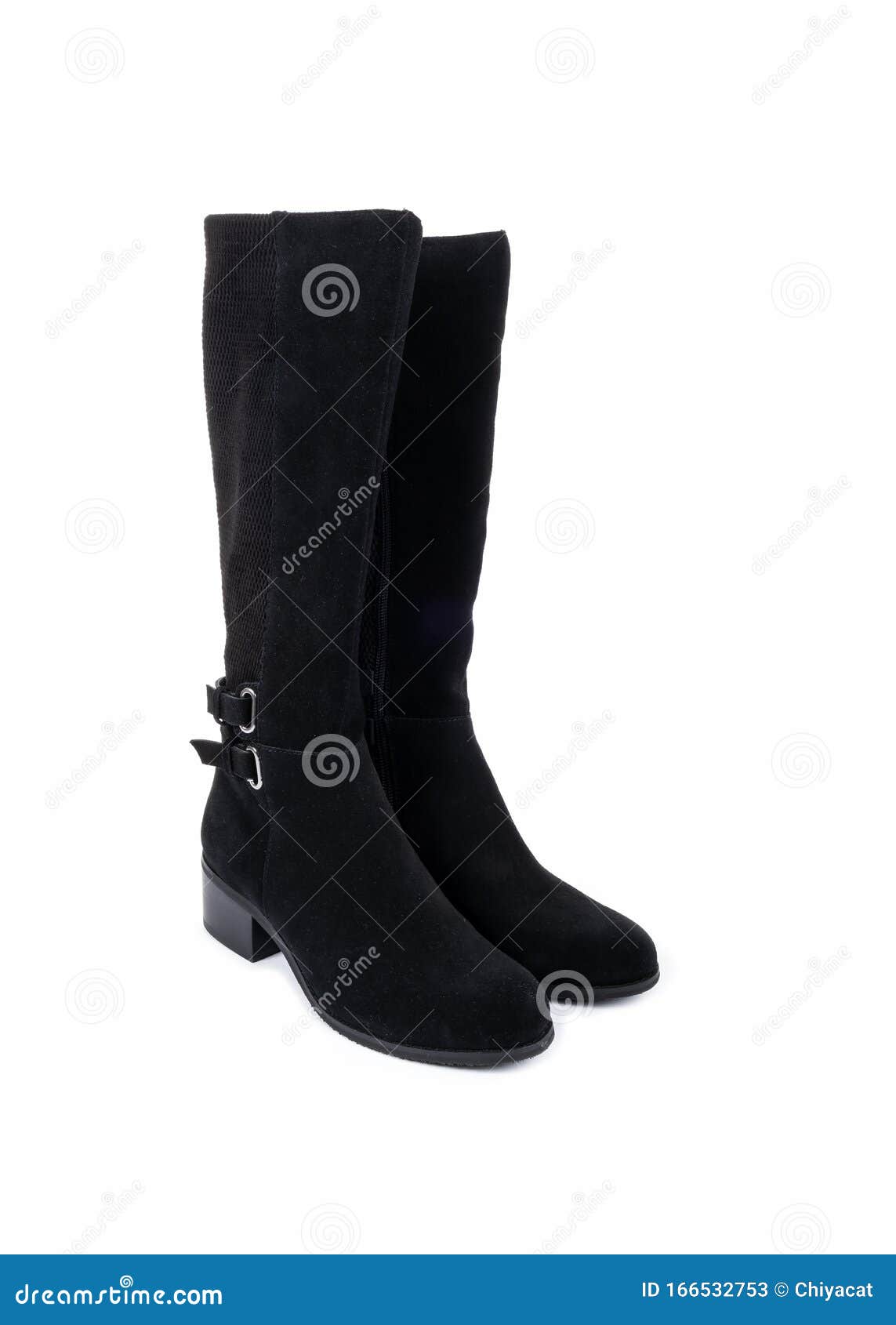 Boots Di Pelle Nera Per Donne 1 Immagine Stock - Immagine di pattino ...