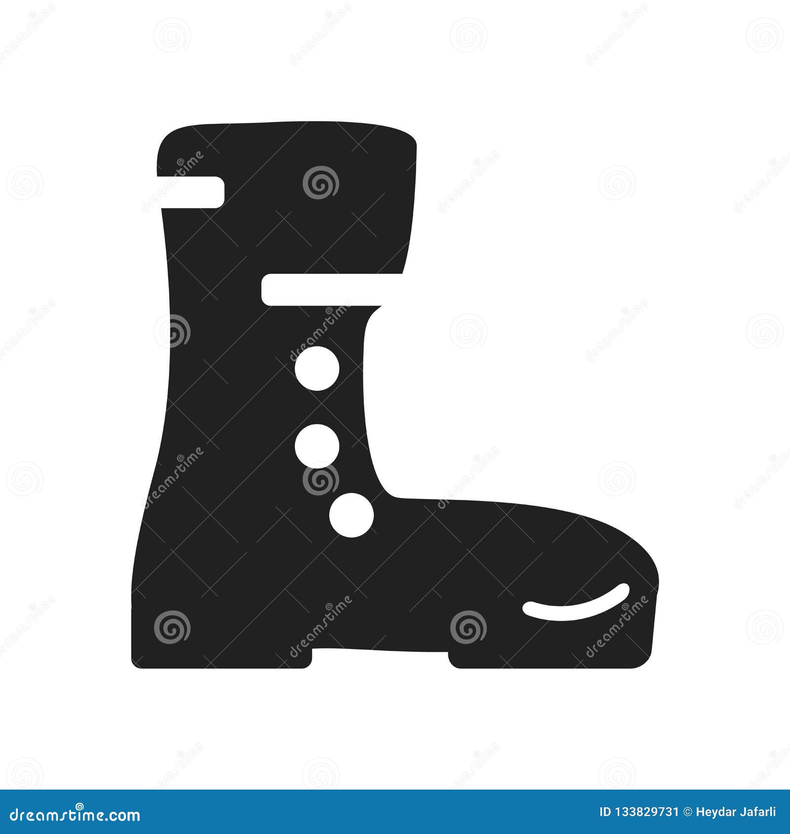 Boots Icon Vector Isolated on White Background, Boots Sign , Far Stock ...