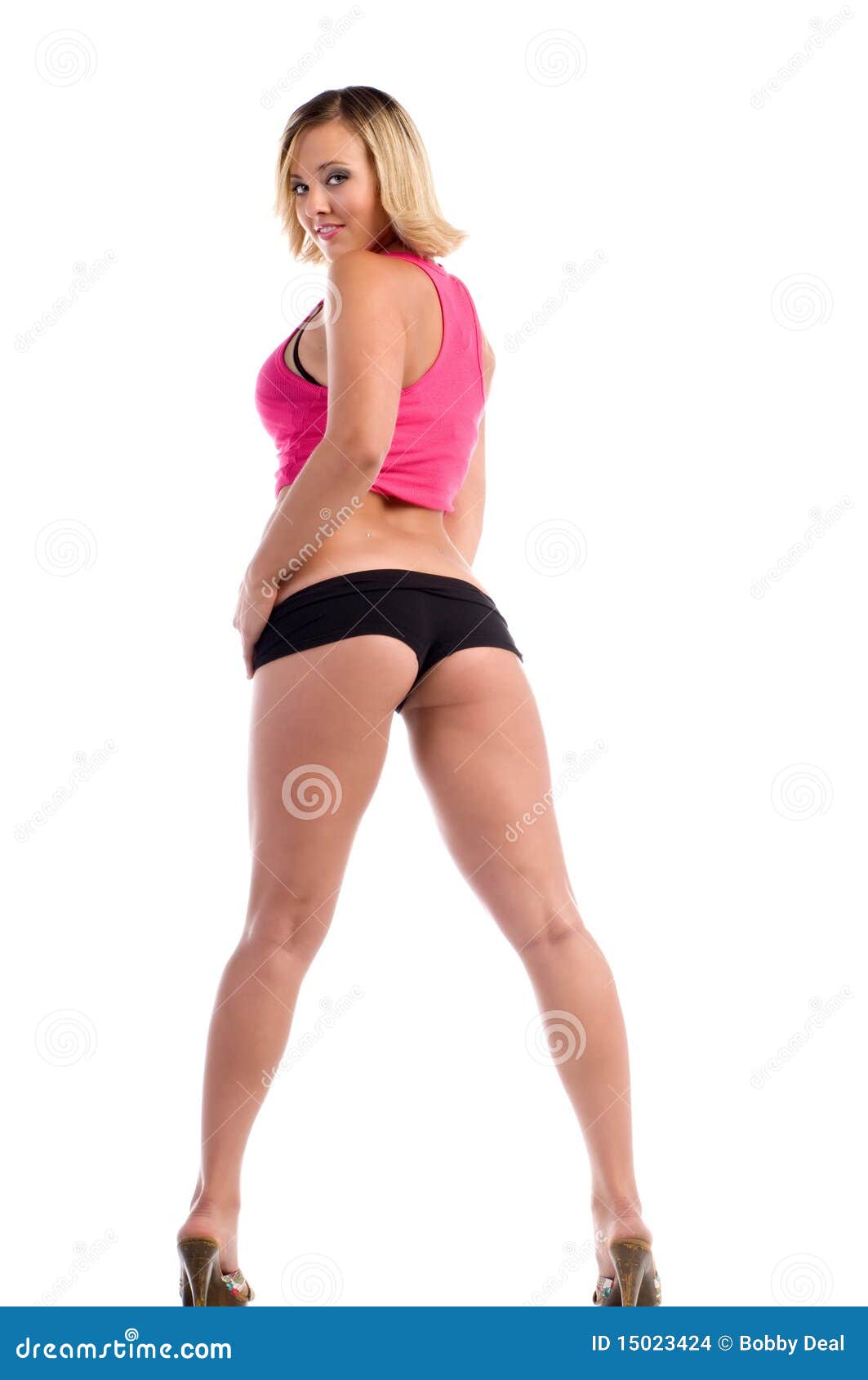 Sexy girls booty shorts