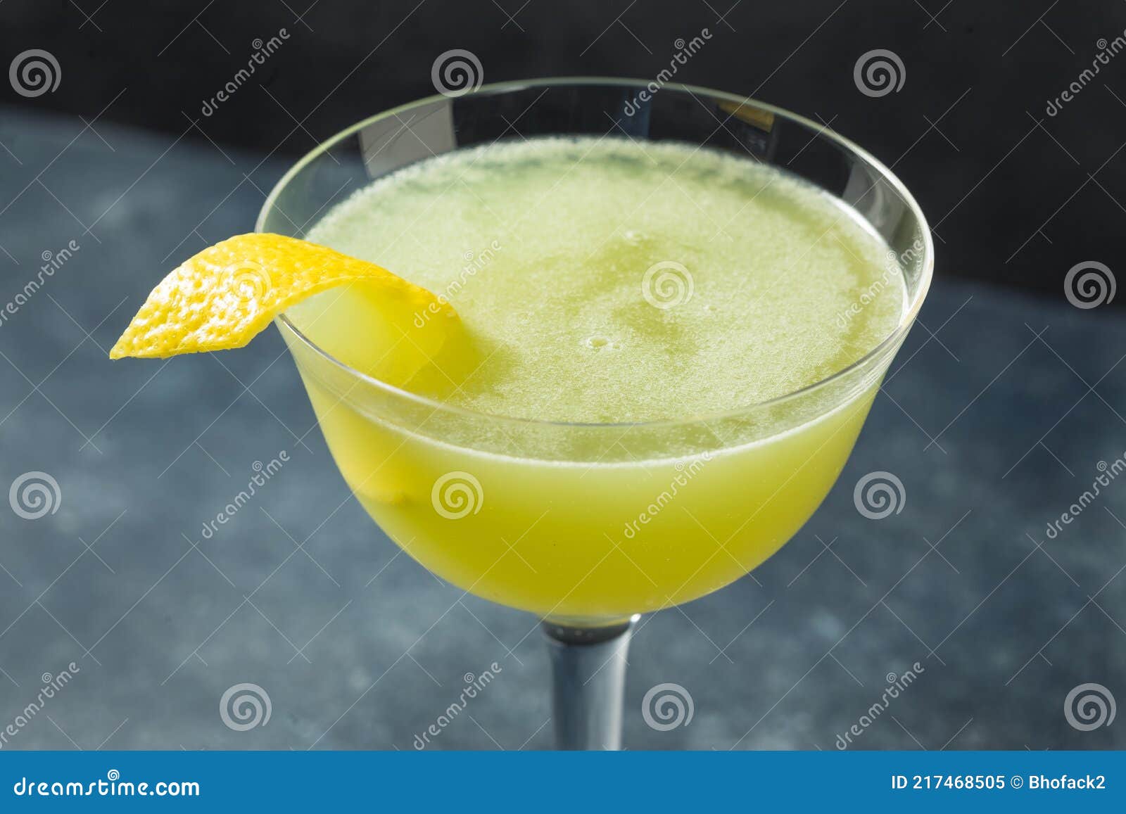 Boozy Refreshing Absinthe Necromancer Cocktail Stock Image Image of green, cool 217468505